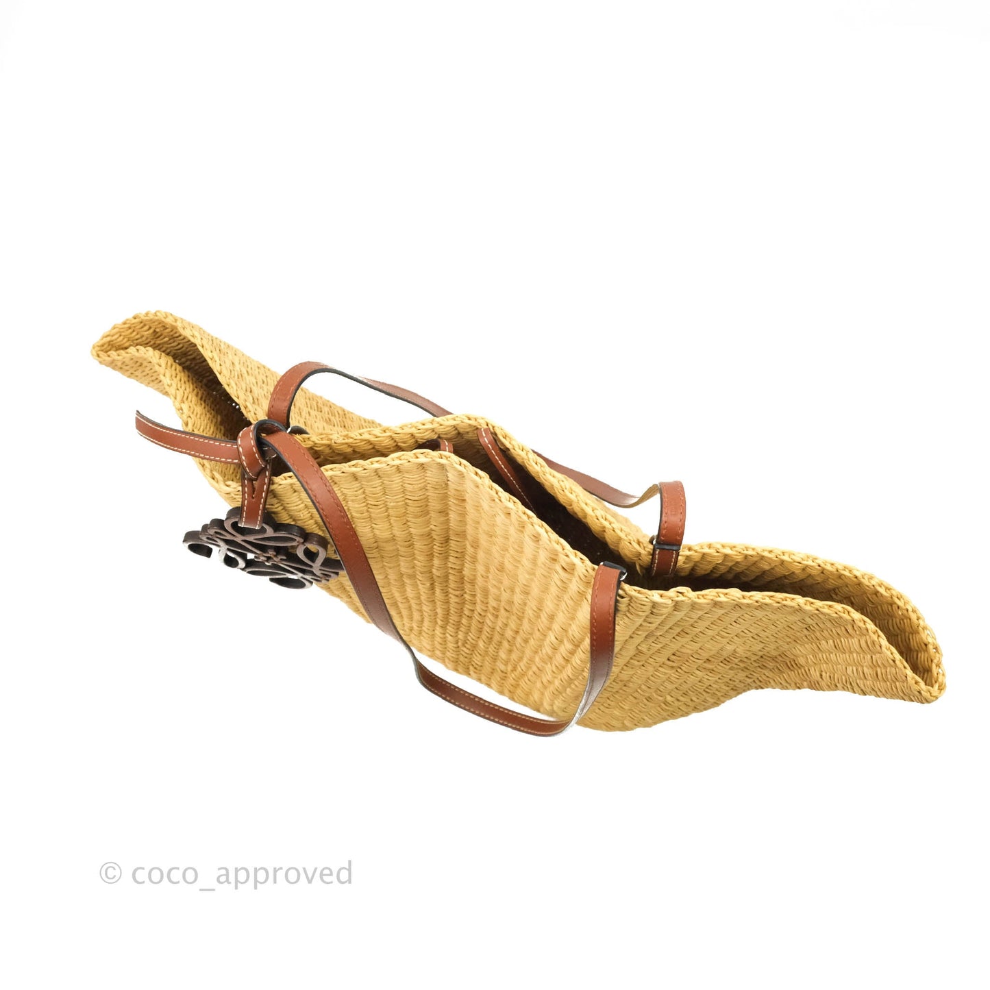 Loewe x Paula’s Ibiza Raffia Shell Basket Bag