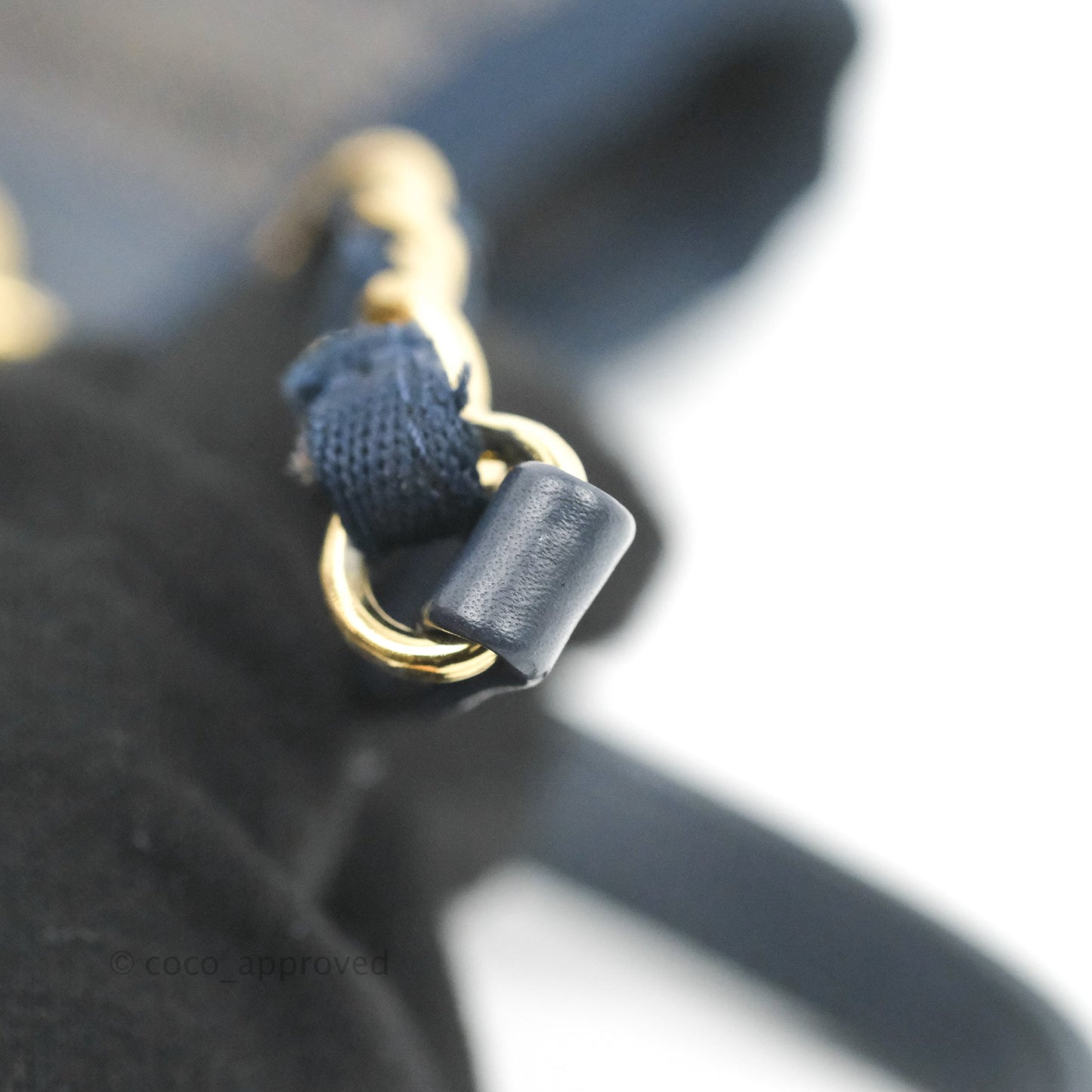 Chanel Mini Deauville Denim Gold Hardware Tote