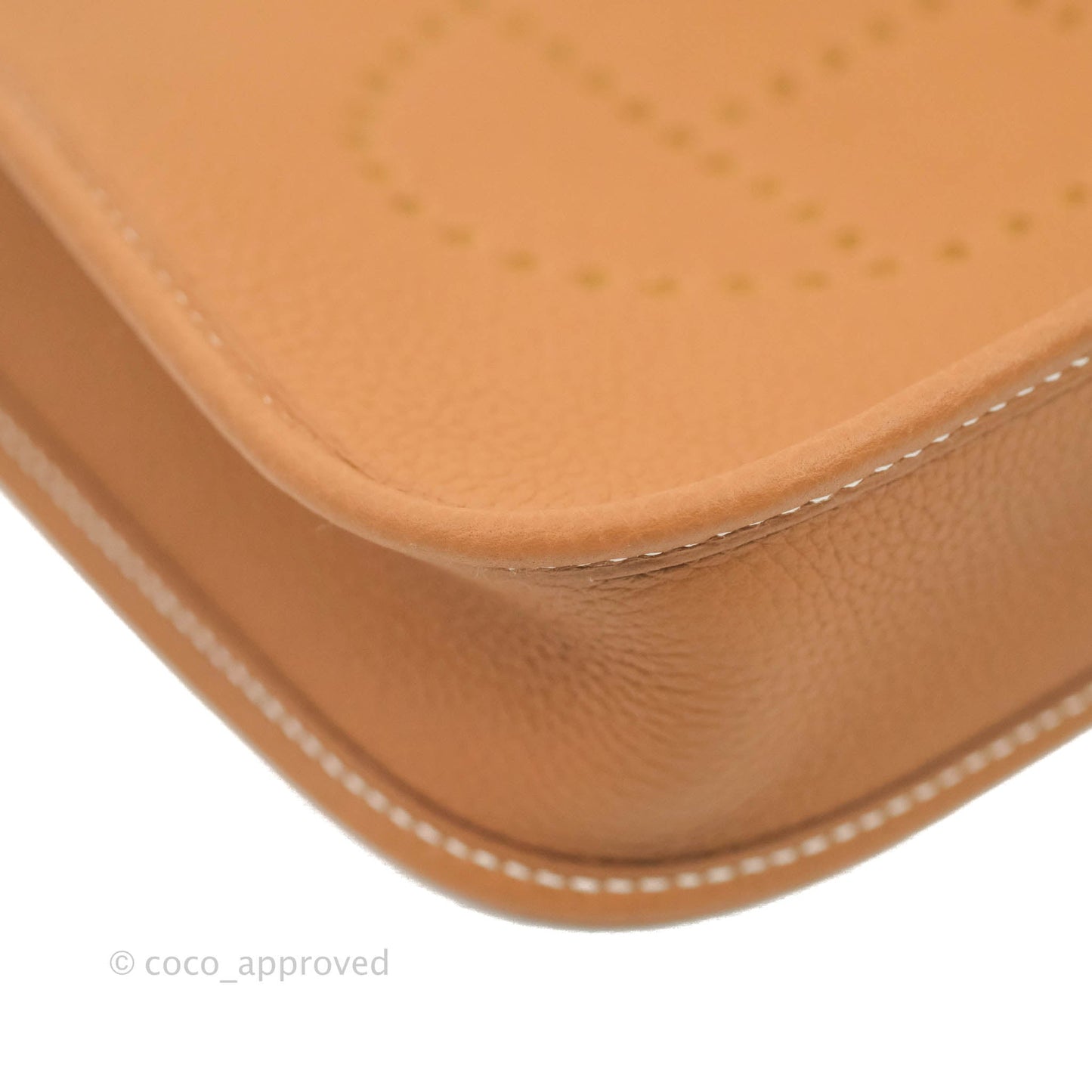 Hermès Mini Evelyne 16 Gold Clemence Palladium Hardware