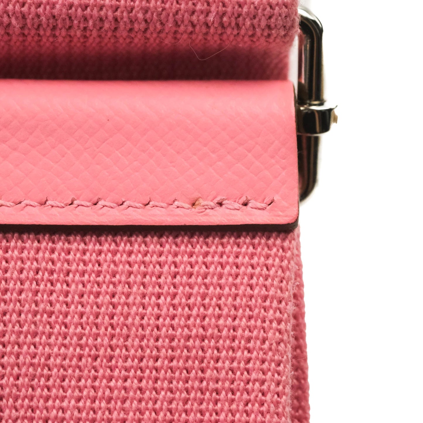Hermes Evelyne Poche III 29 Veau Epsom 10 Rose Confetti Palladium Hardware
