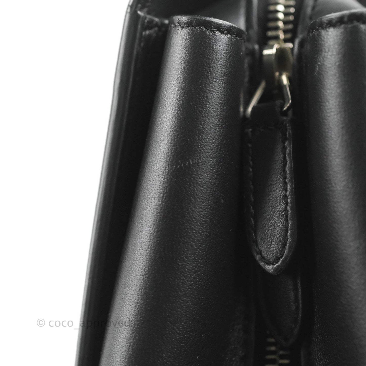 Saint Laurent Larger Jane Bag Black Silver Hardware