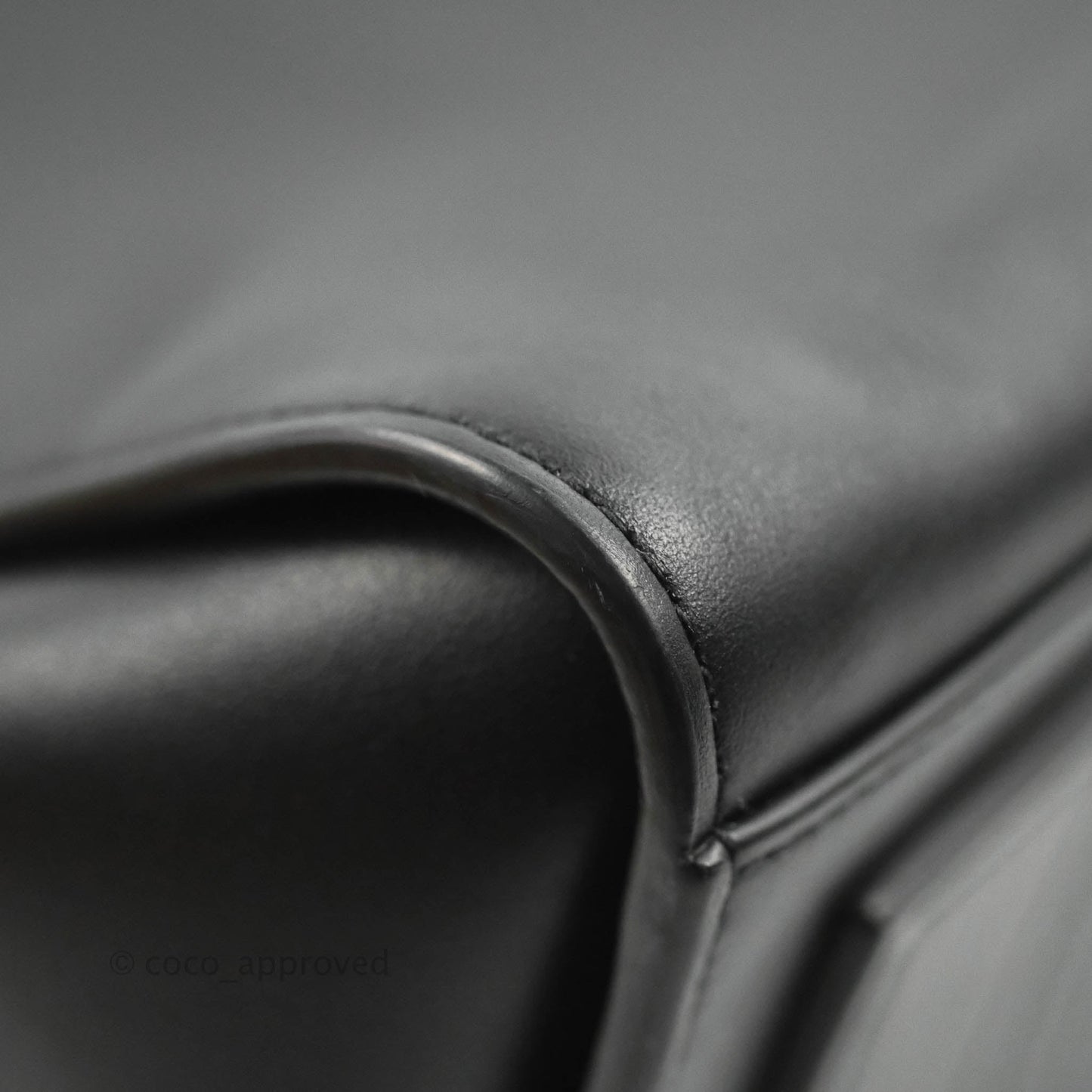 Saint Laurent Larger Jane Bag Black Silver Hardware