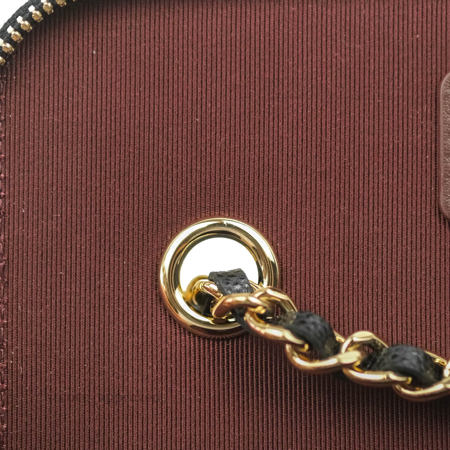 Chanel Vanity with Classic Chain Black Caviar Gold Hardware