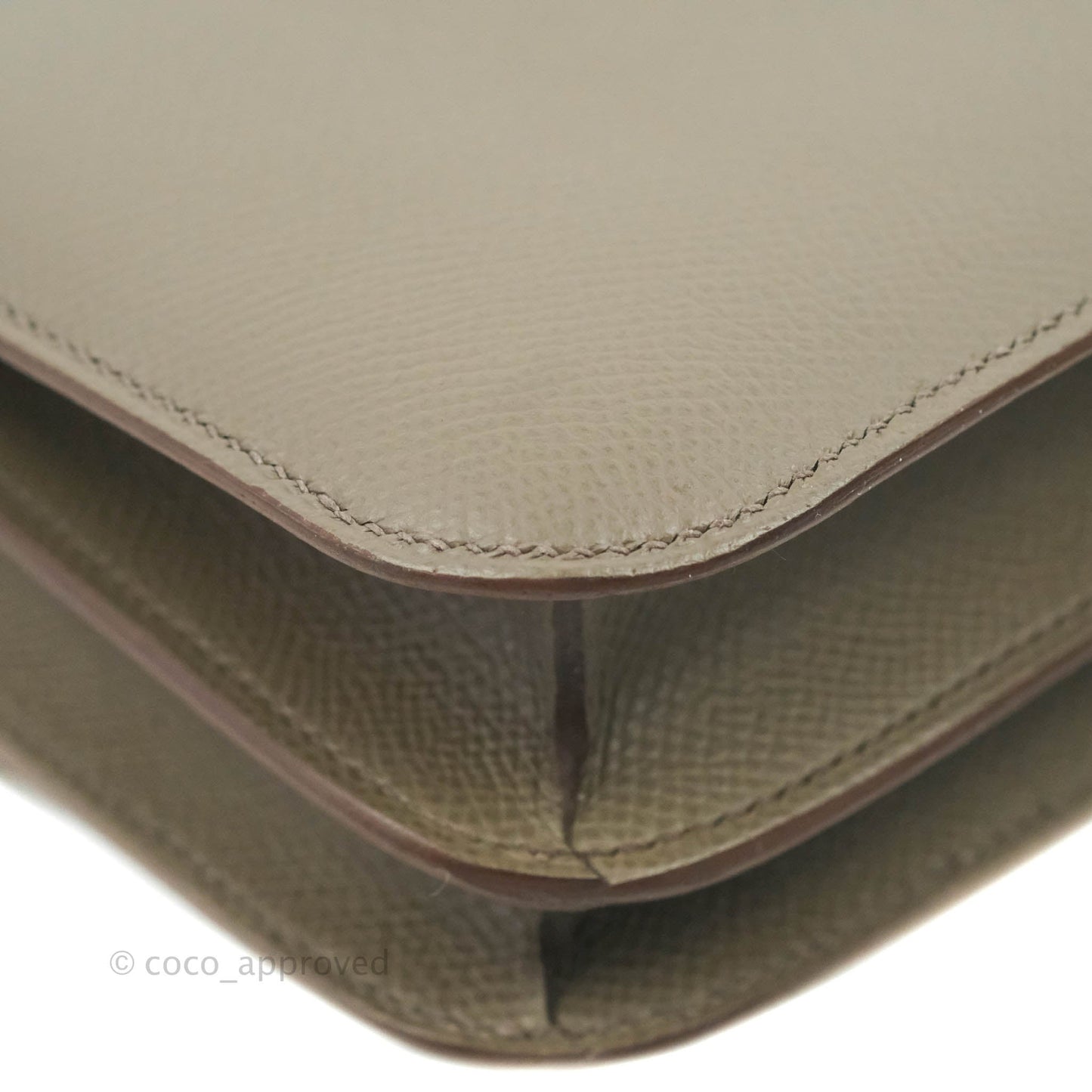 Hermès Constance Mini 18cm Etaine Epsom Gold Hardware