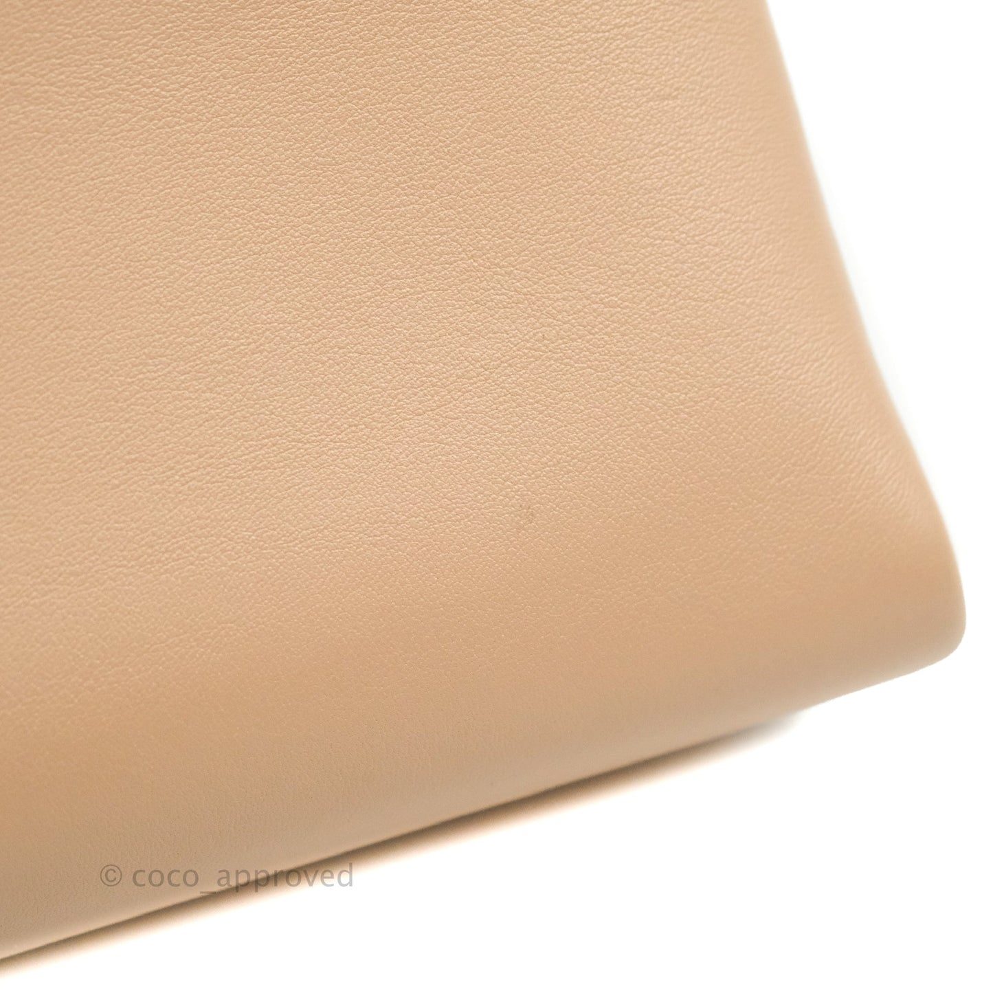 Chanel Pearl Chain Bag Pink Calfskin Aged Gold Hardware