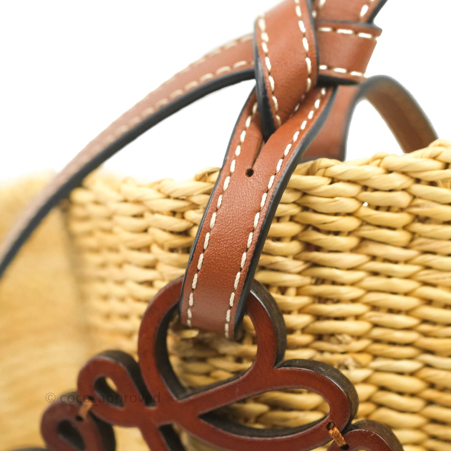 Loewe x Paula’s Ibiza Raffia Shell Basket Bag