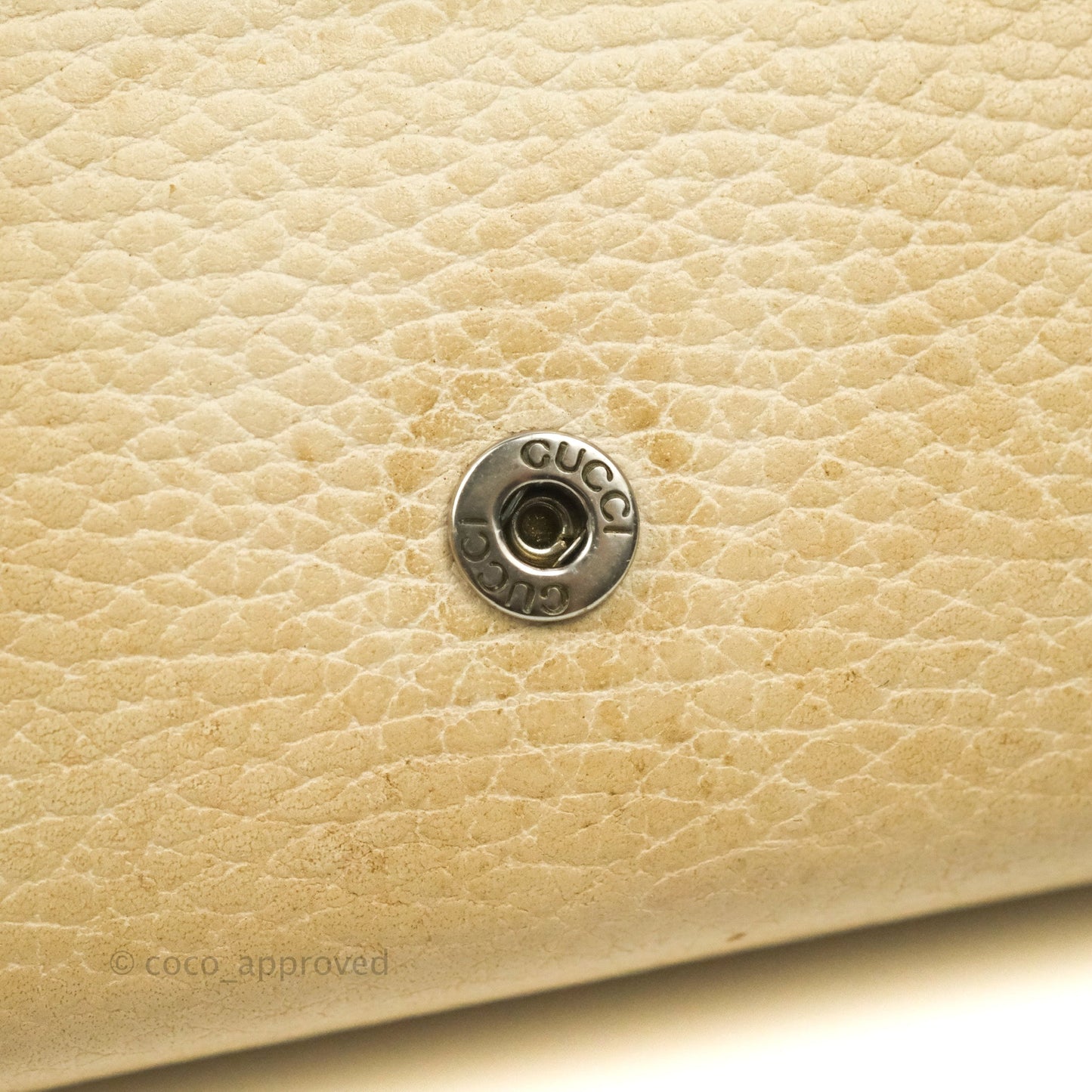 Gucci Dionysus Mini Leather Chain Bag Ivory