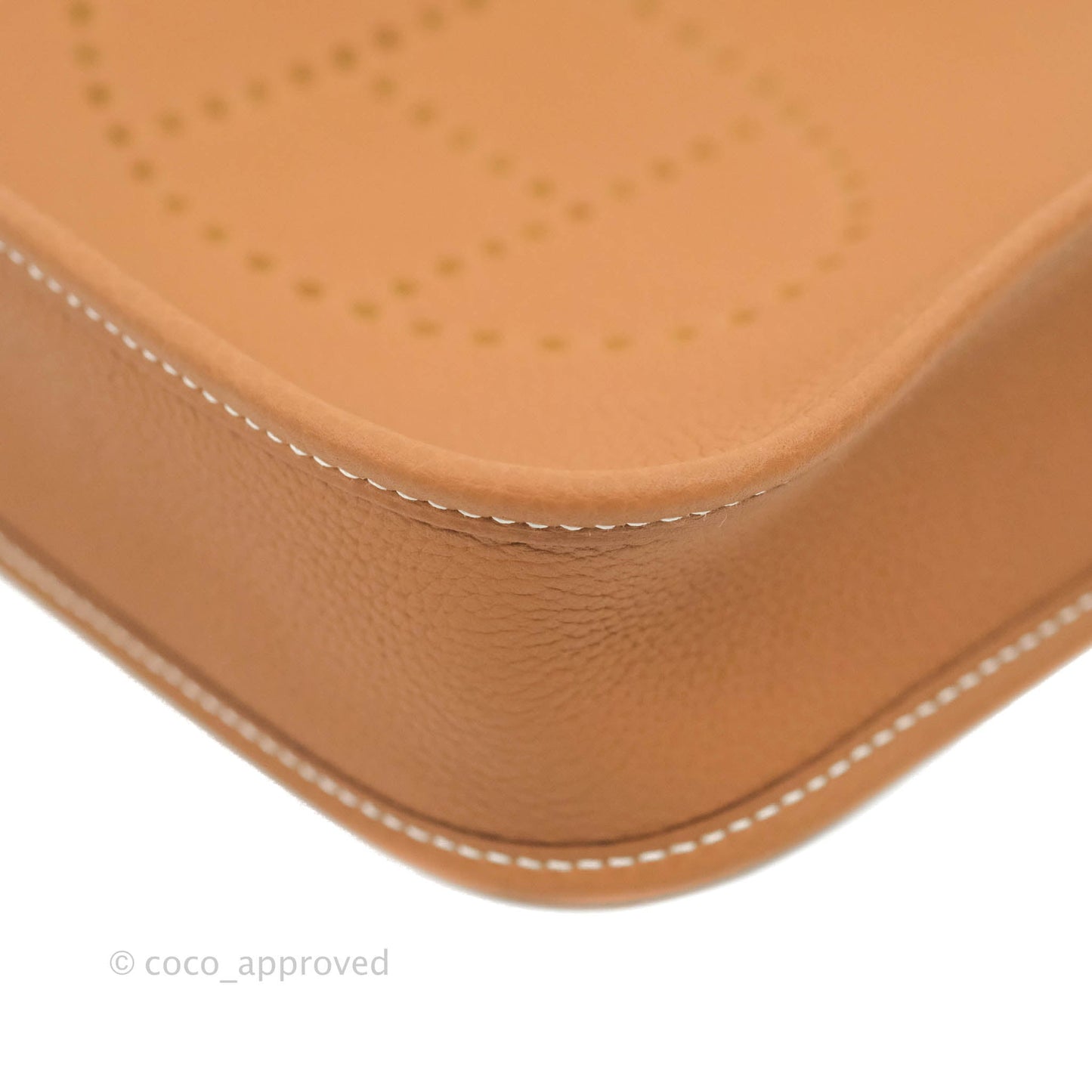 Hermès Mini Evelyne 16 Gold Clemence Palladium Hardware