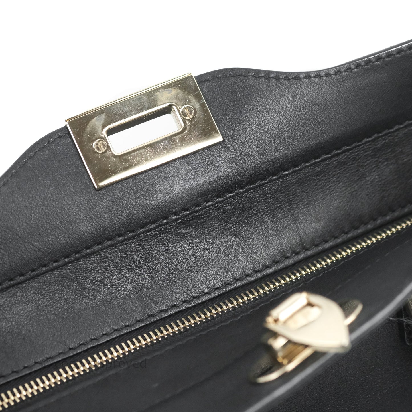 Valentino Garavani Small Rockstud Bag Black Calfskin