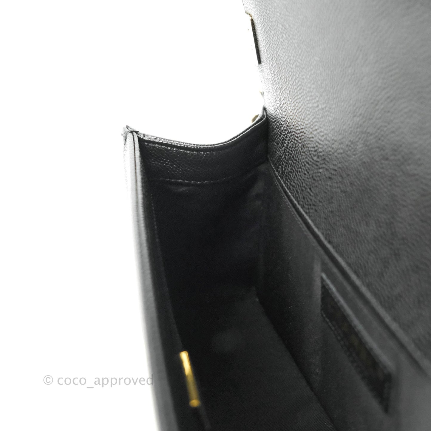 Chanel Boy Chevron Medium Black Caviar Gold Hardware