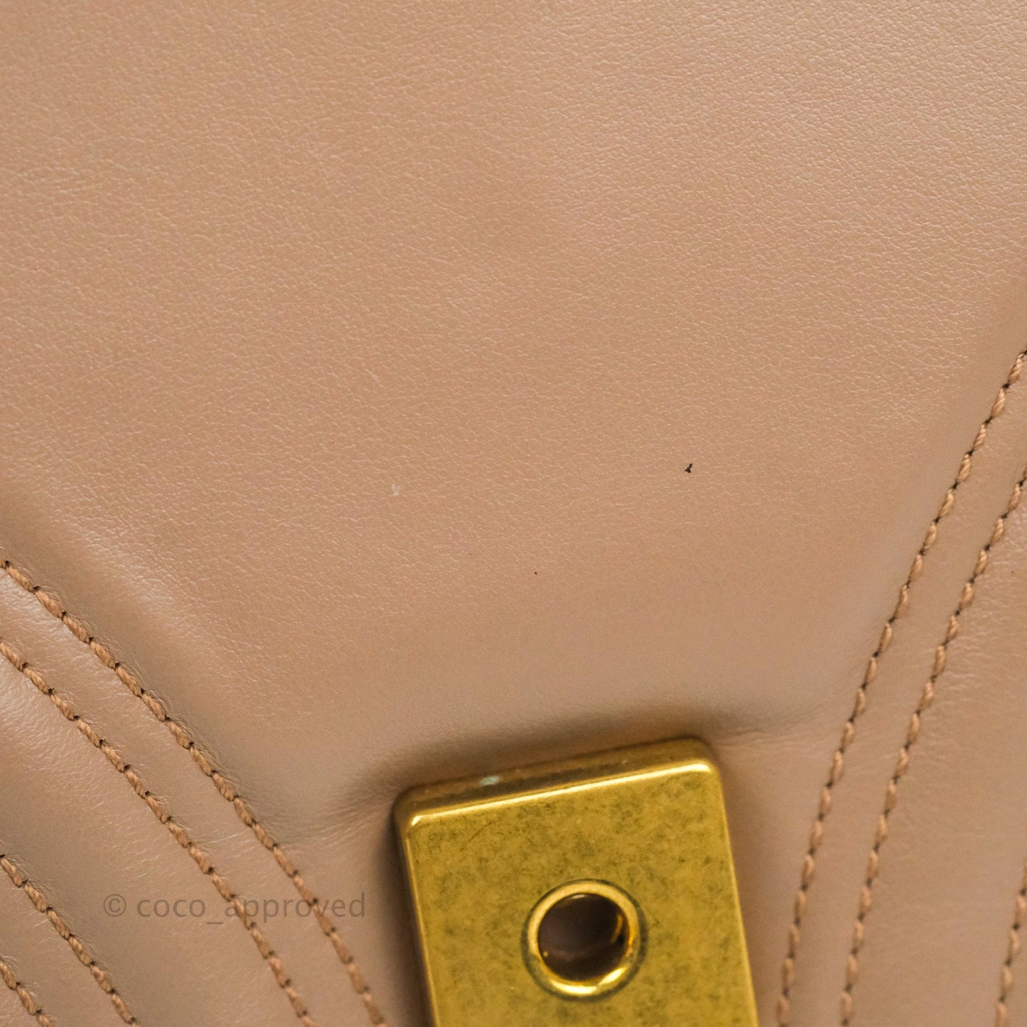 Gucci GG Marmont Matelassé Leather Small Bag Dusty Pink
