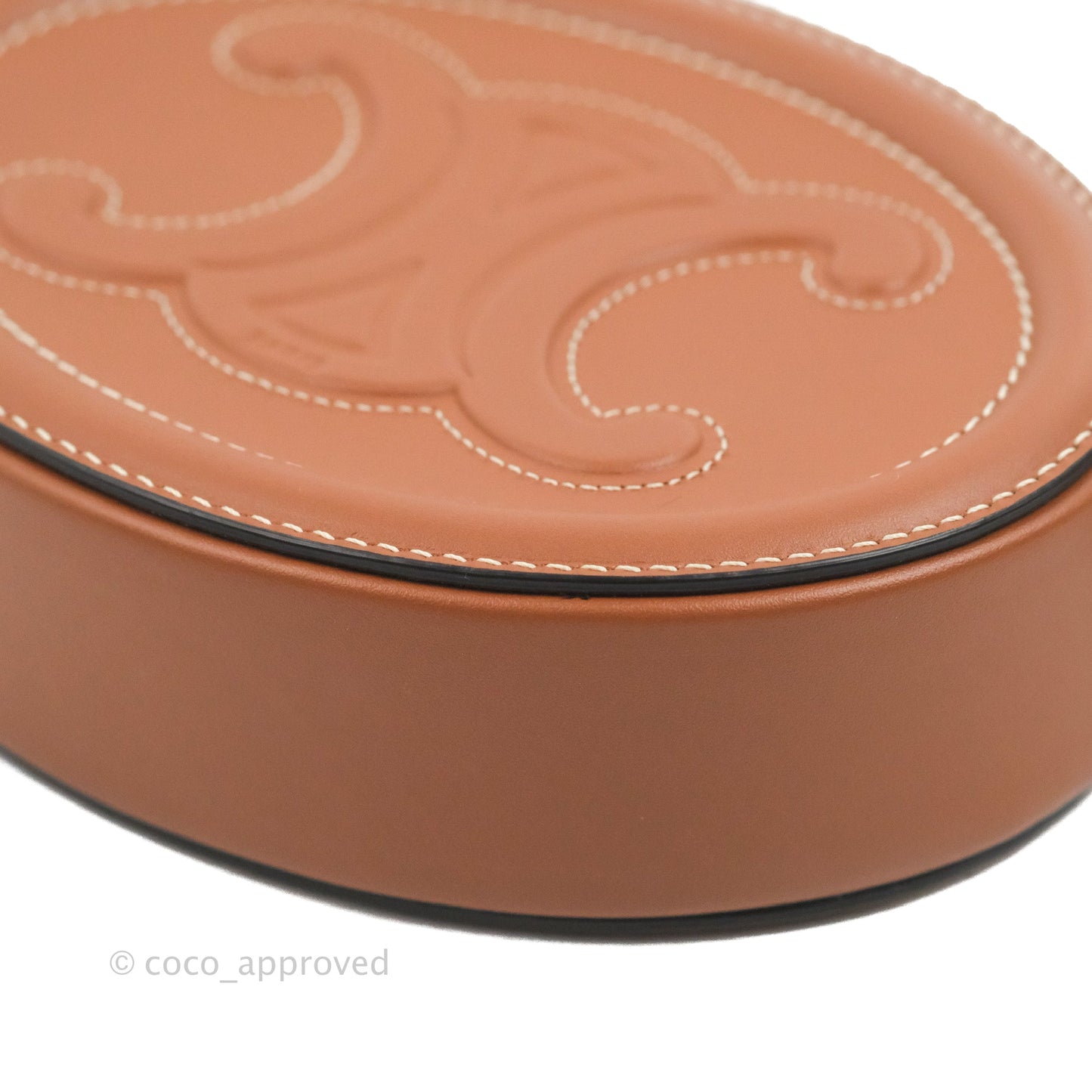 Celine Oval Bag Cuir Triophe Tan Calfskin