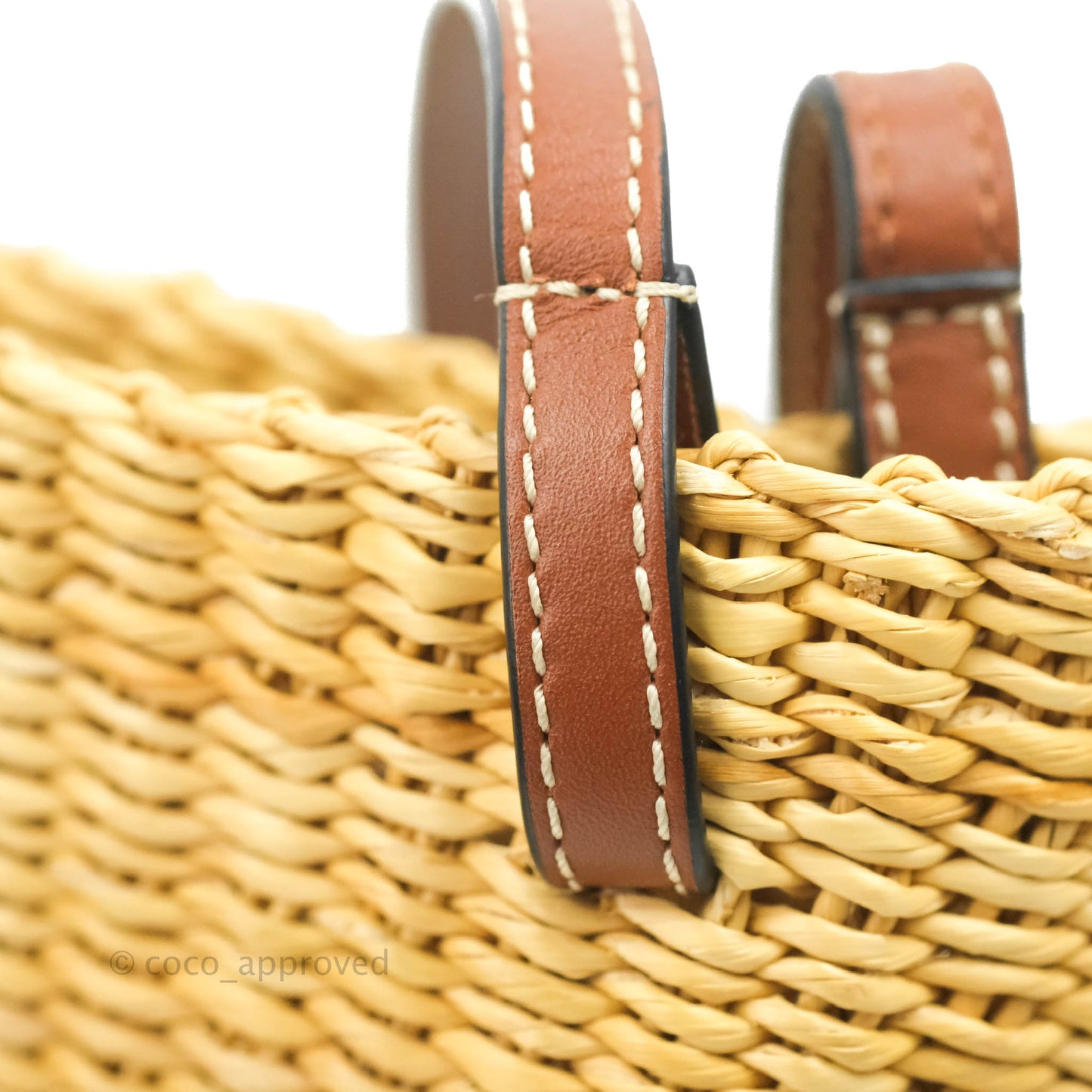 Loewe x Paula’s Ibiza Raffia Shell Basket Bag
