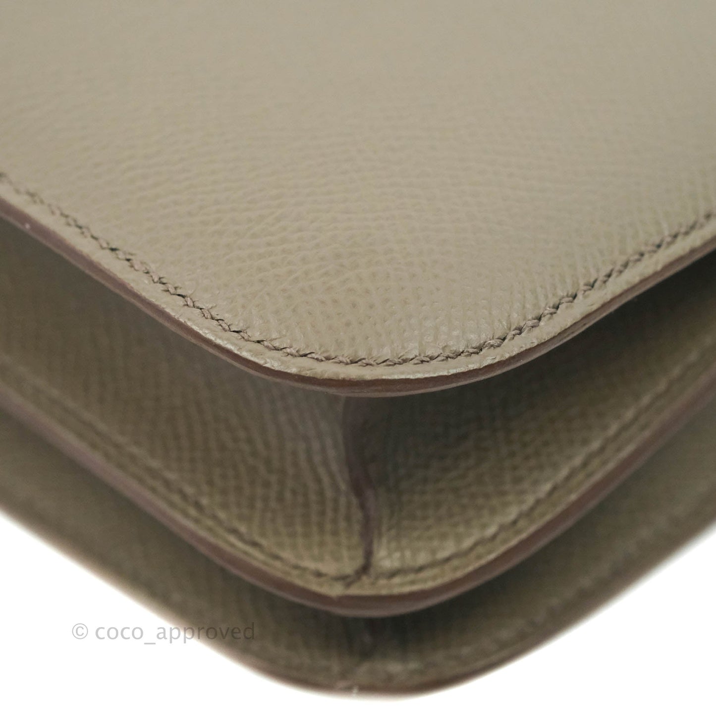 Hermès Constance Mini 18cm Etaine Epsom Gold Hardware