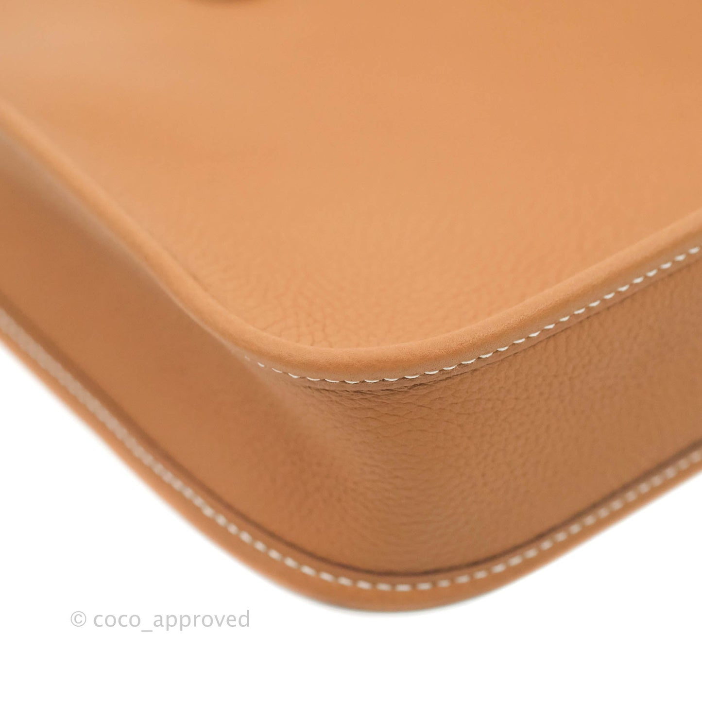 Hermès Mini Evelyne 16 Gold Clemence Palladium Hardware