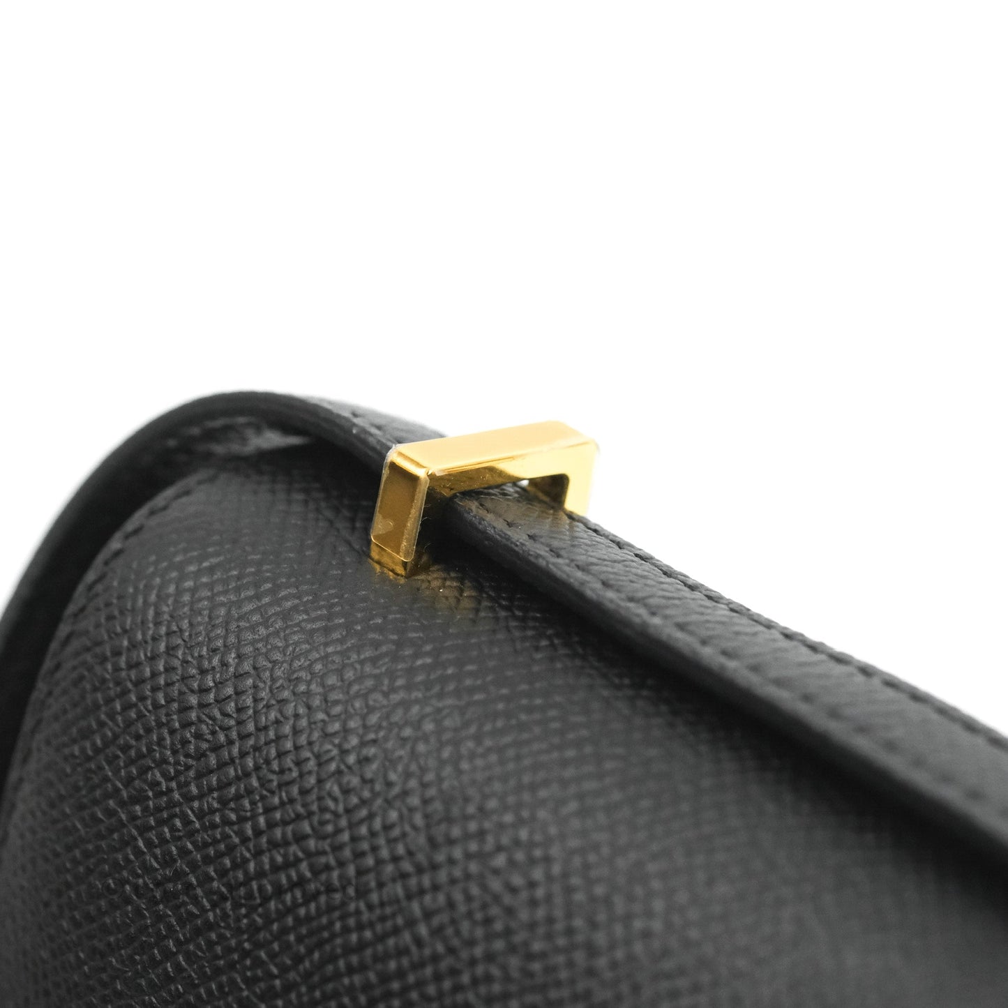 Hermès Constance Mini 18cm Black Epsom Gold Hardware