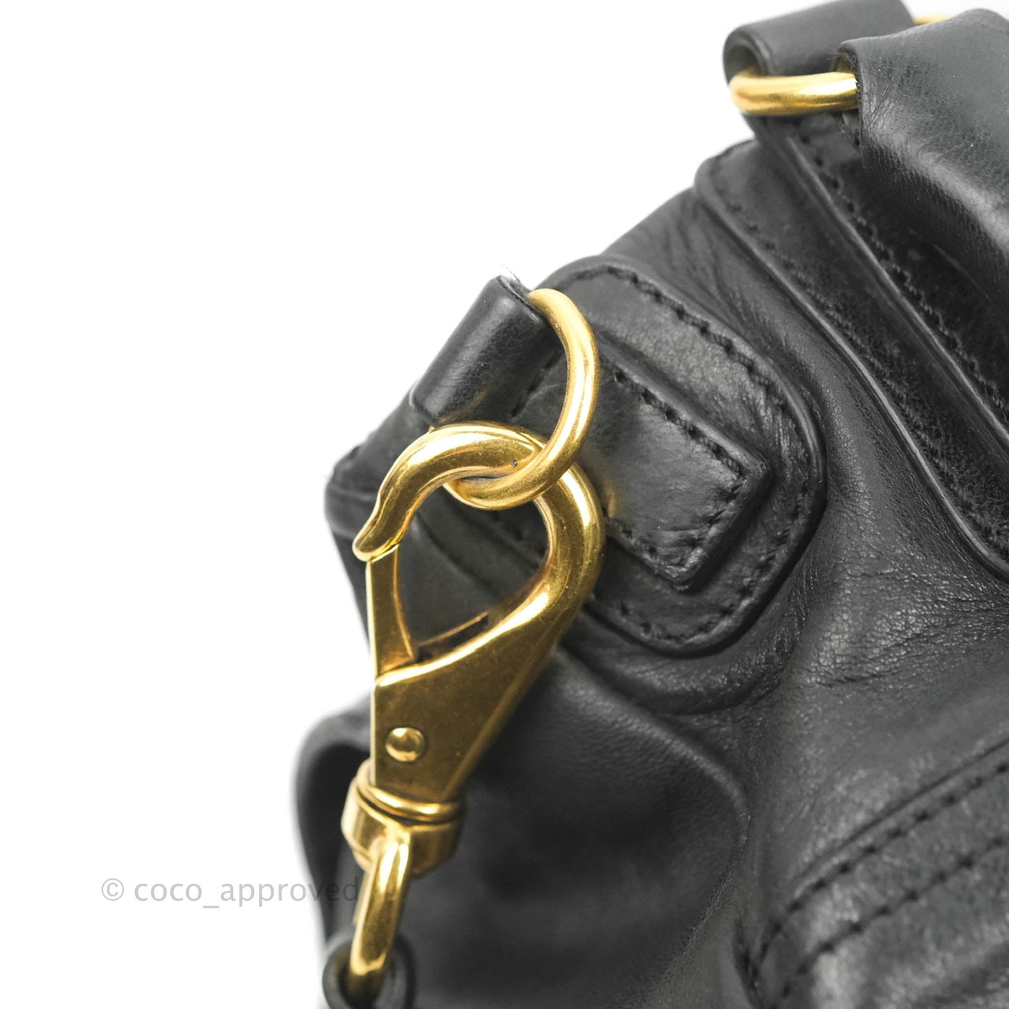 Givenchy Pandora Medium Black Leather Shoulder Bag