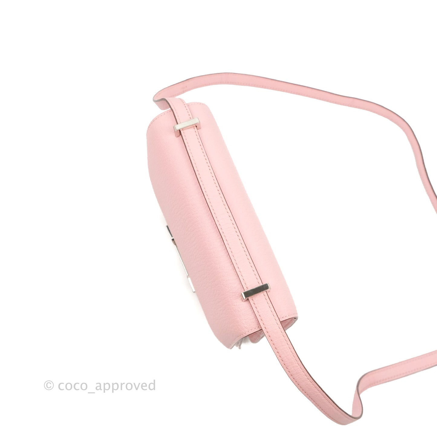 Hermès Constance III Mini 18cm Sakura Chevre Mysore Palladium Hardware