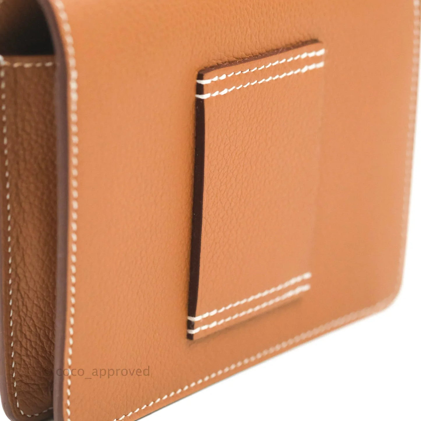 Hermès Roulis Slim Wallet Gold Gold Hardware