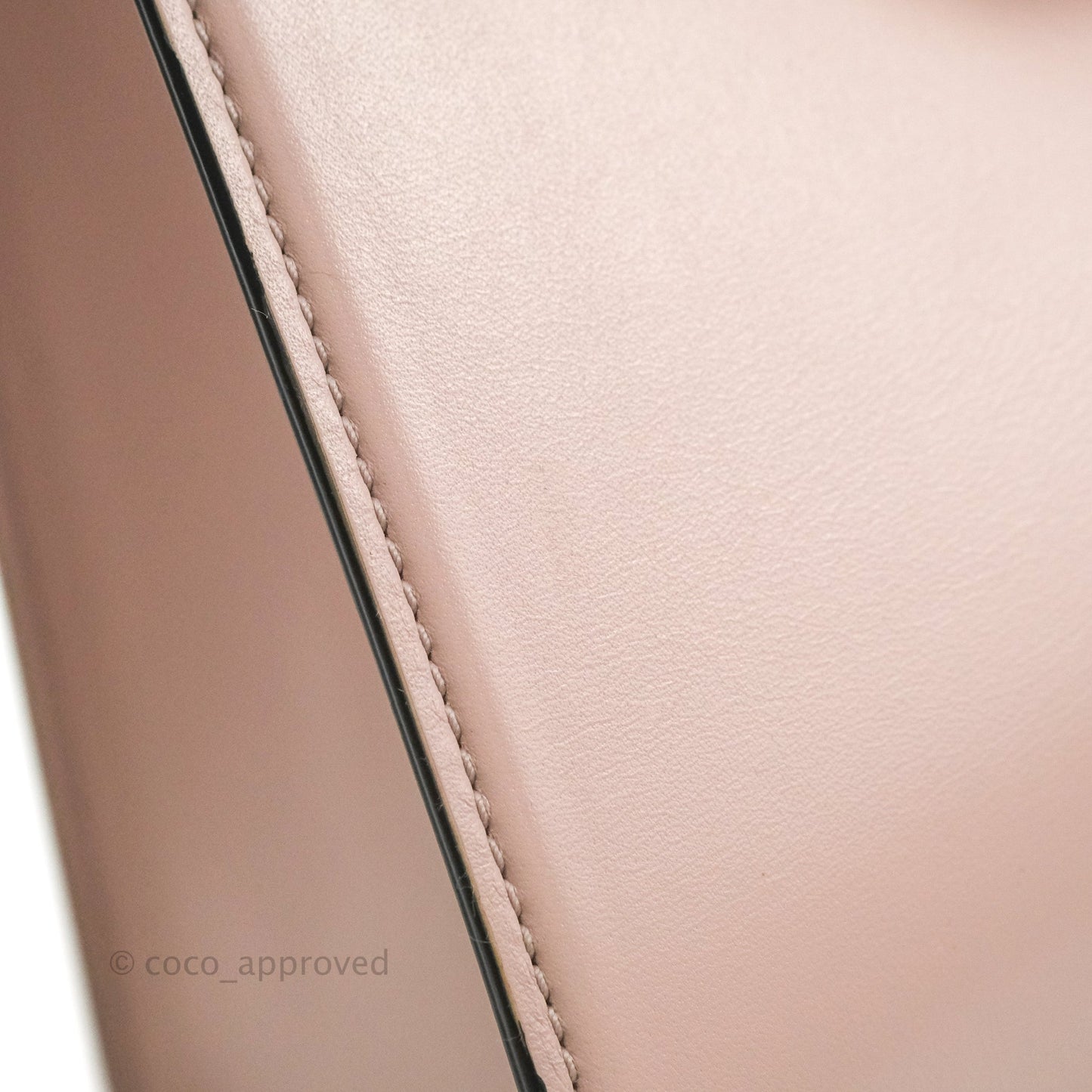 Valentino Garavani Small Vsling Grainy Calfskin Bag Light Pink Aged Gold Hardware