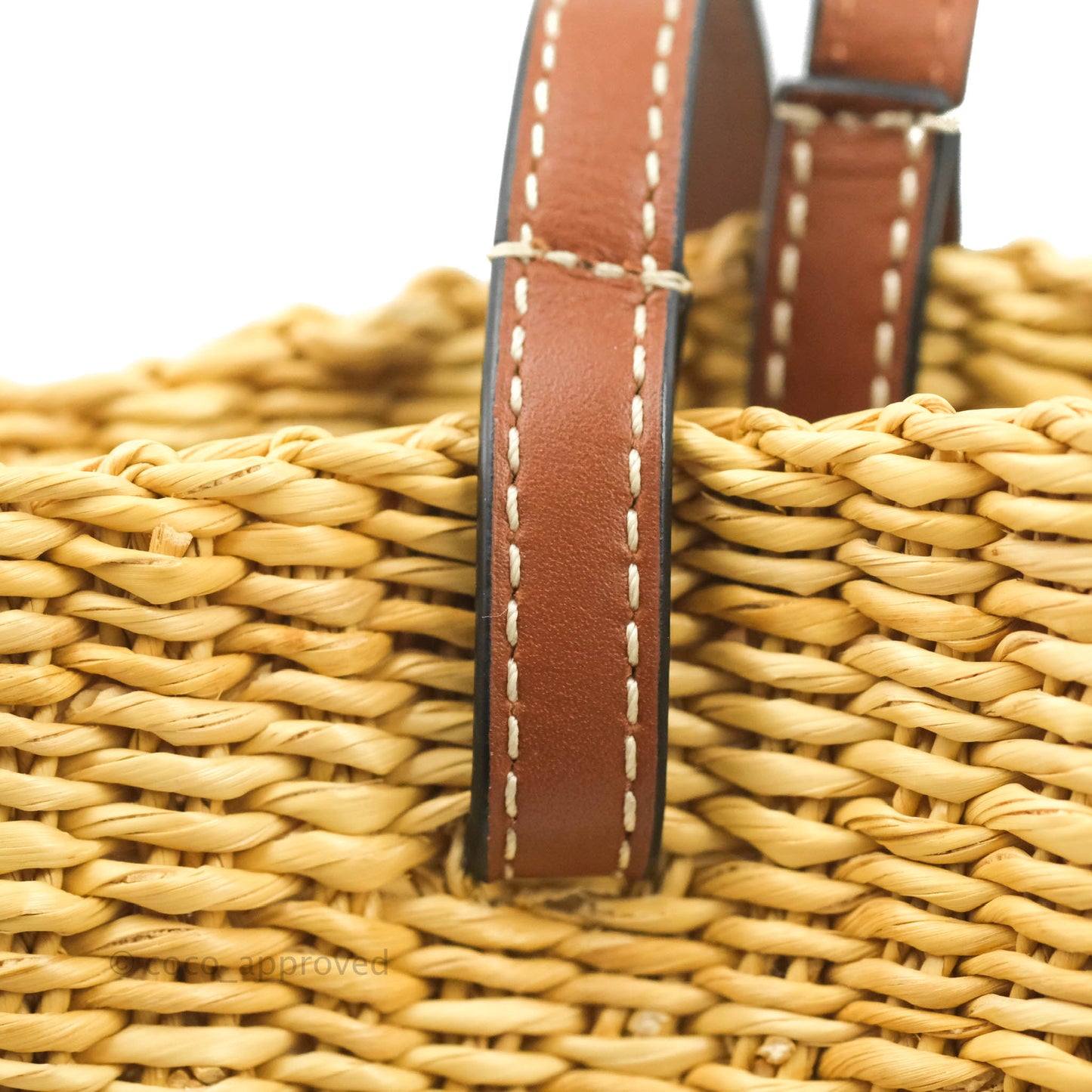 Loewe x Paula’s Ibiza Raffia Shell Basket Bag