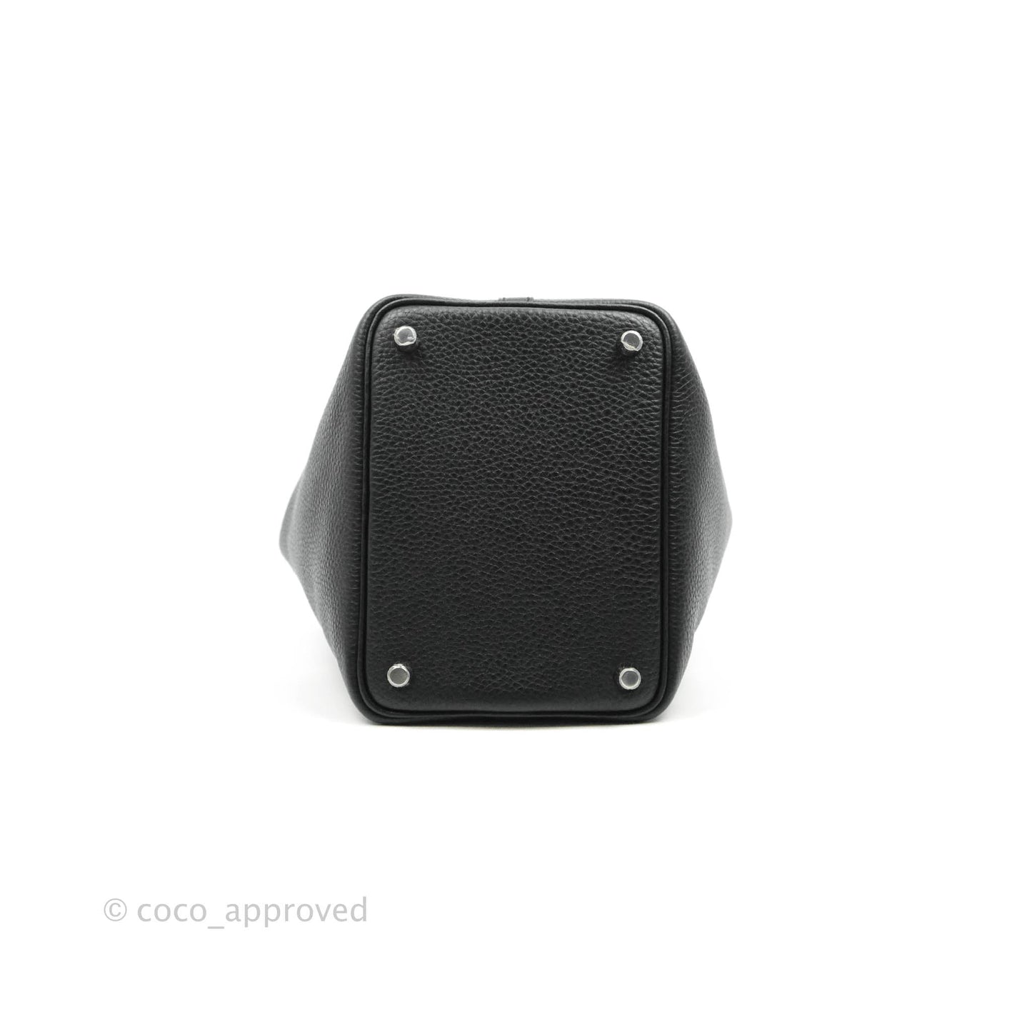 Hermès Taurillon Clemence Picotin Lock 18 PM Black Palladium Hardware