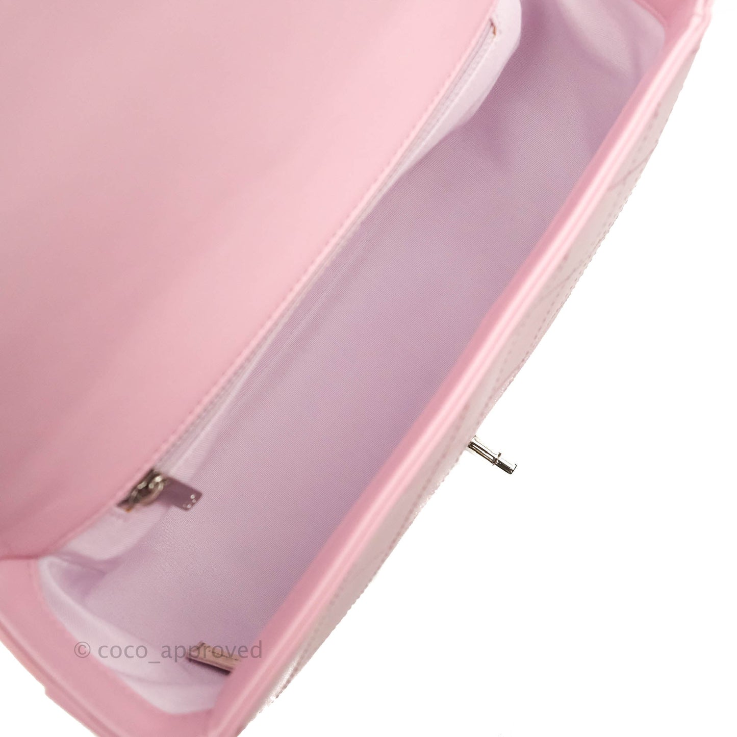Chanel Stitched Ring My Bag Flap Crossbody Pink Calfskin
