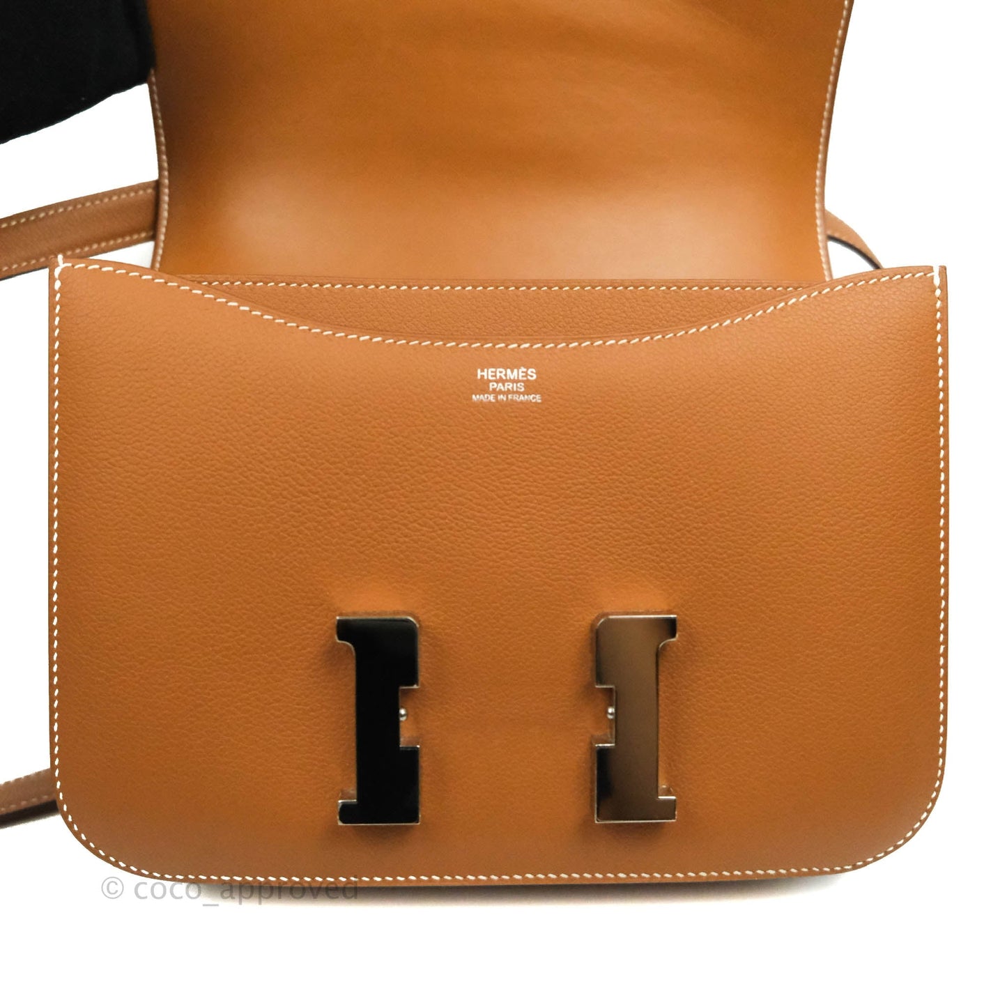 Hermès Constance 24 Gold Evercolor Palladium Hardware