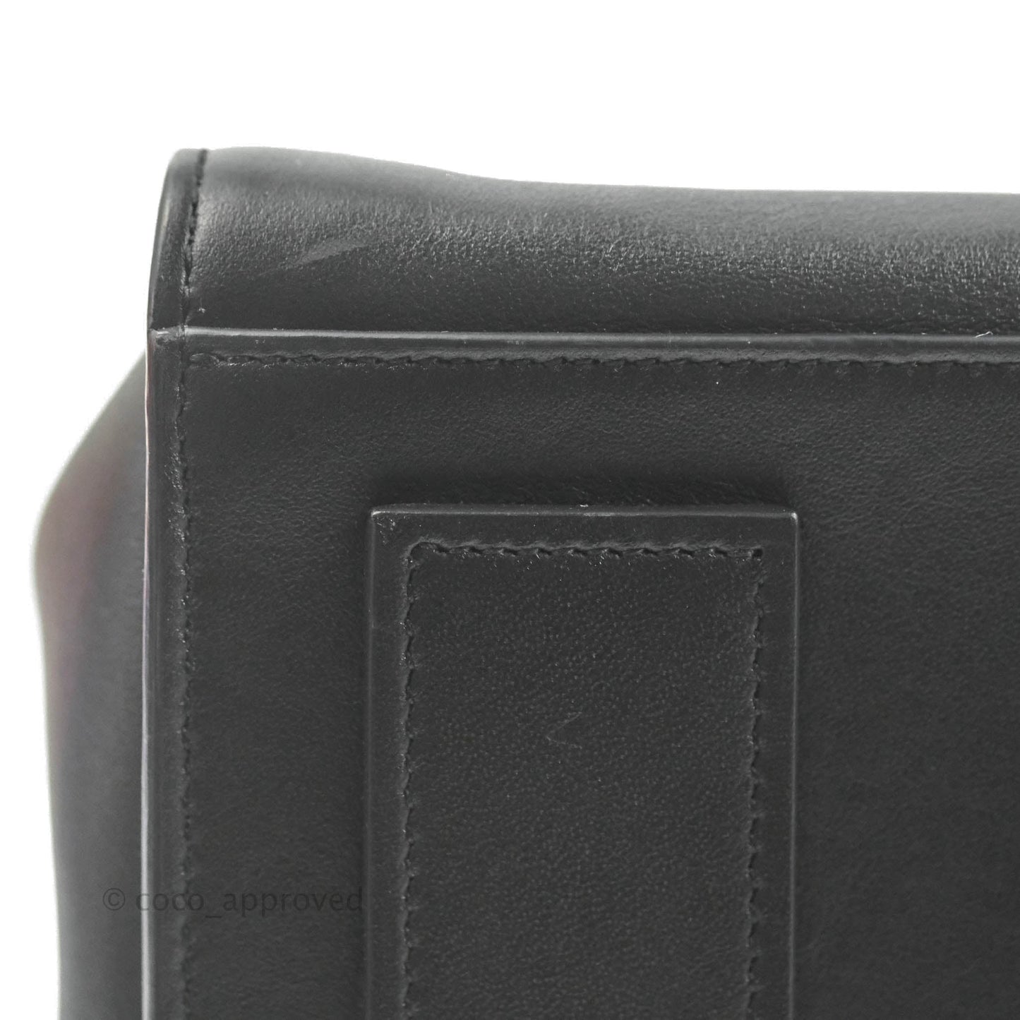 Saint Laurent Larger Jane Bag Black Silver Hardware