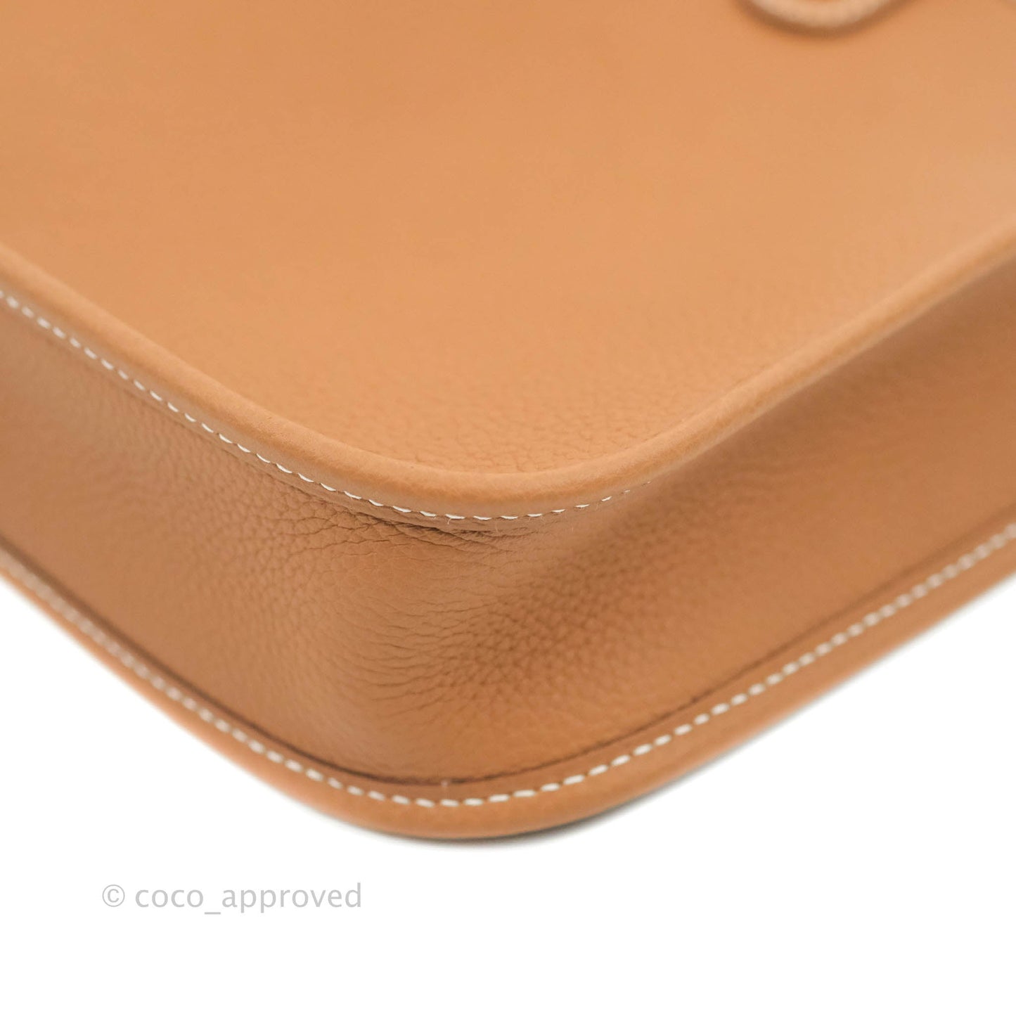 Hermès Mini Evelyne 16 Gold Clemence Palladium Hardware