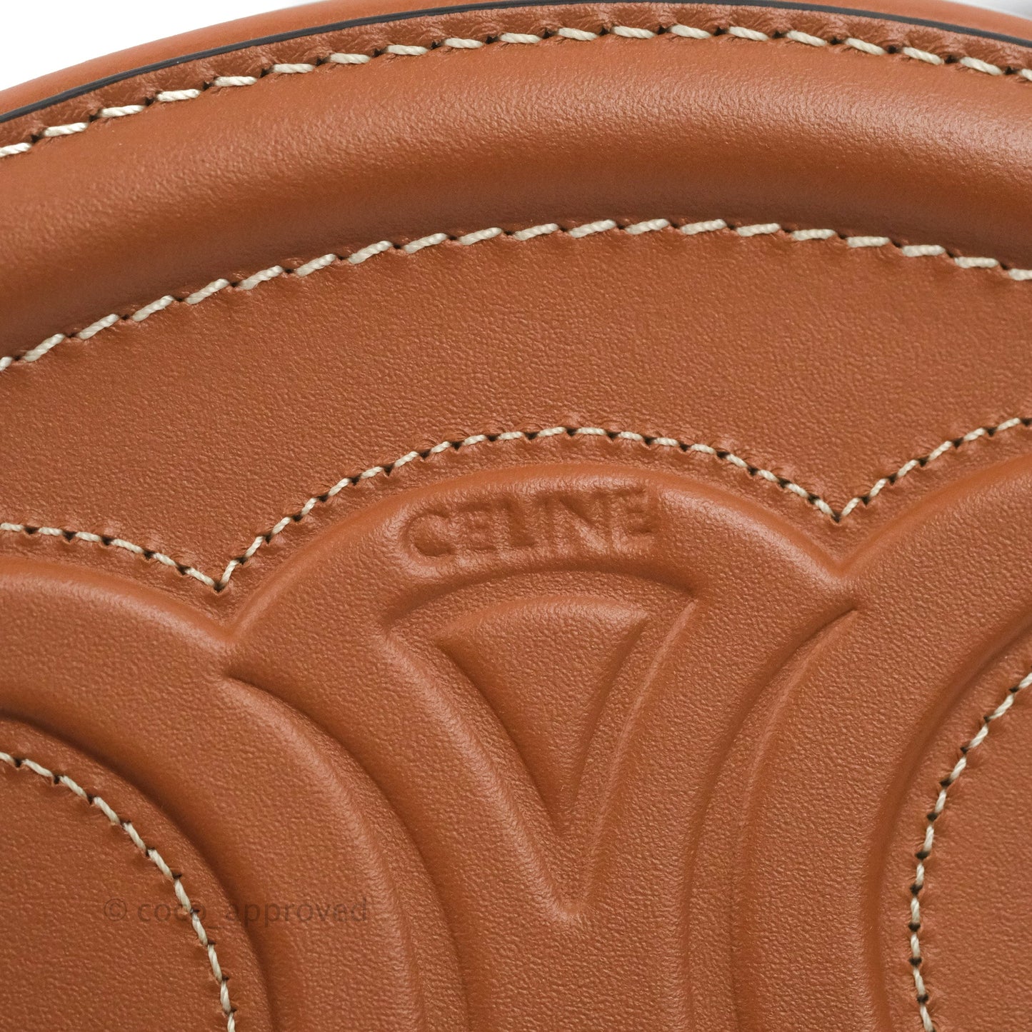 Celine Oval Bag Cuir Triophe Tan Calfskin