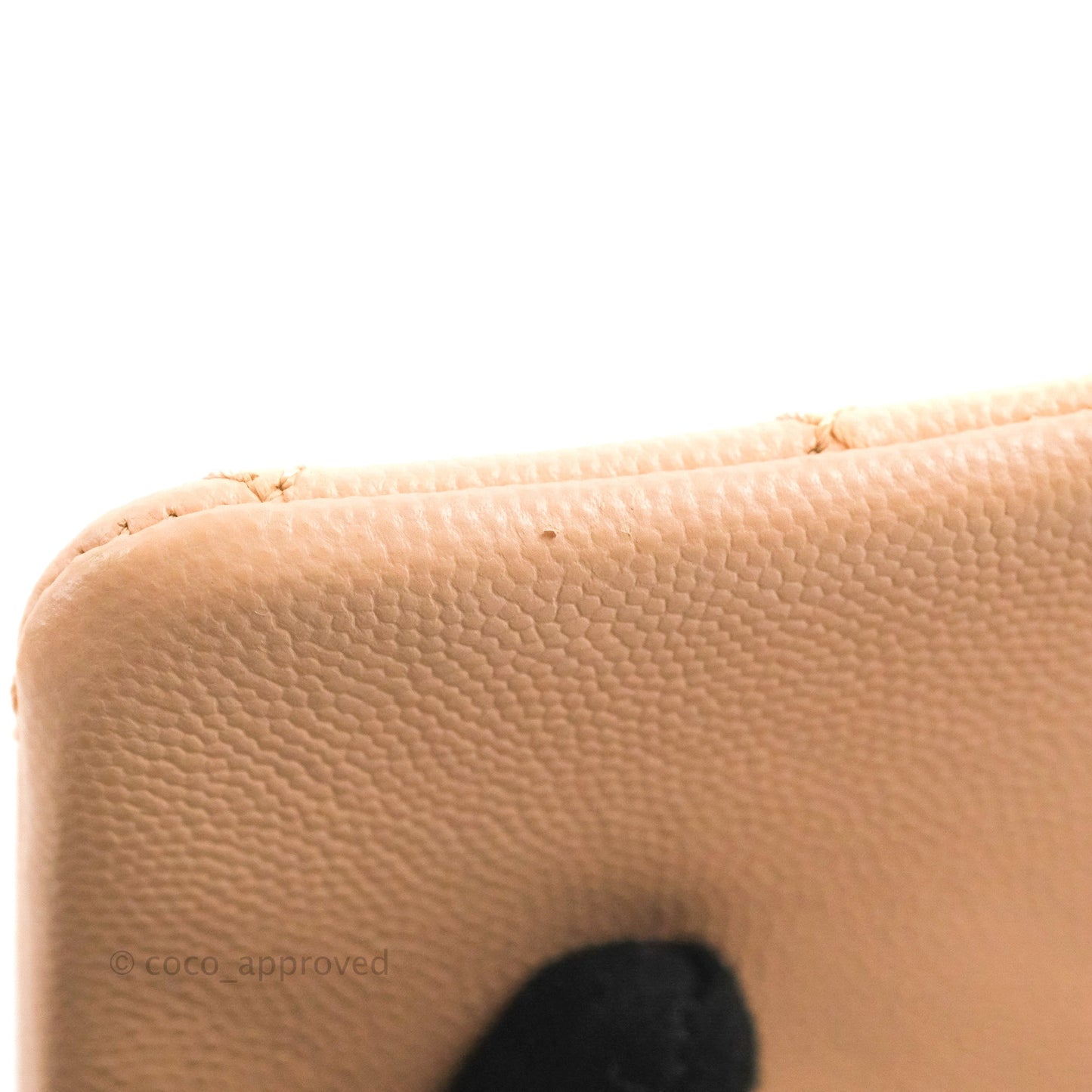 Chanel Mini Coco Handle Quilted Light Pink Caviar Gold Hardware