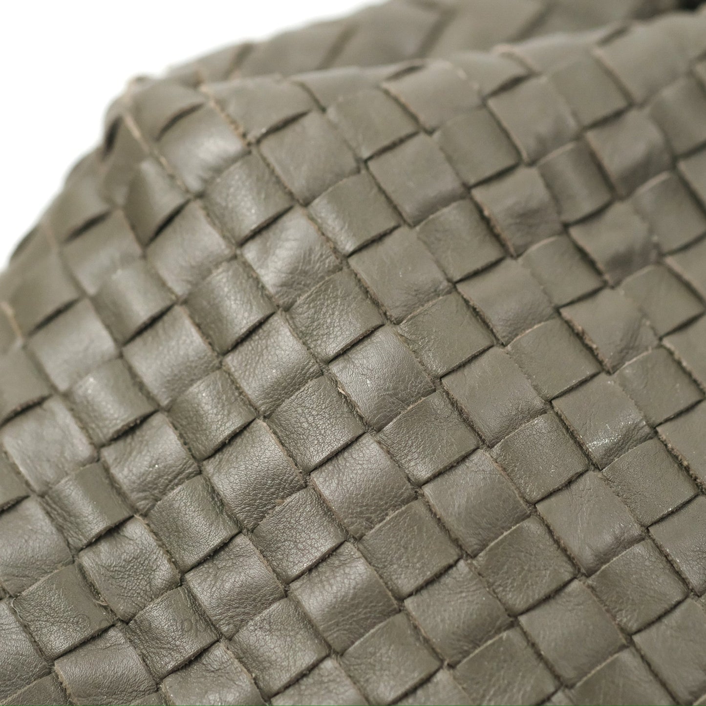 Bottega Veneta Medium Sloane Hobo Intrecciato Nappa Dark Olive Green