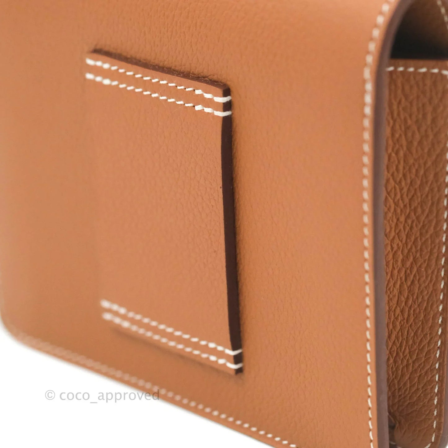 Hermès Roulis Slim Wallet Gold Gold Hardware