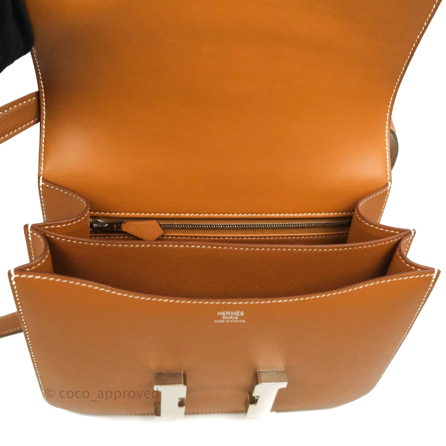 Hermès Constance 24 Gold Evercolor Palladium Hardware