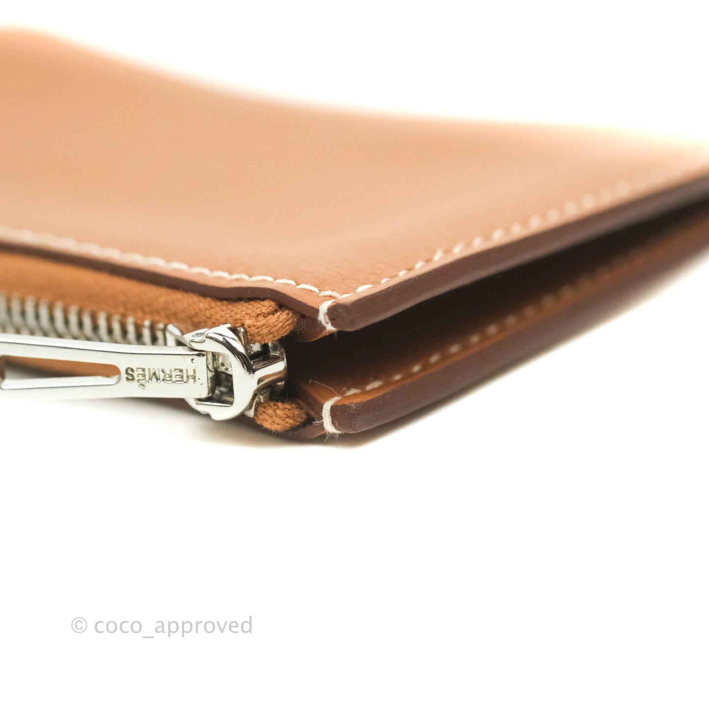 Hermès Roulis Slim Wallet Gold Palladium Hardware