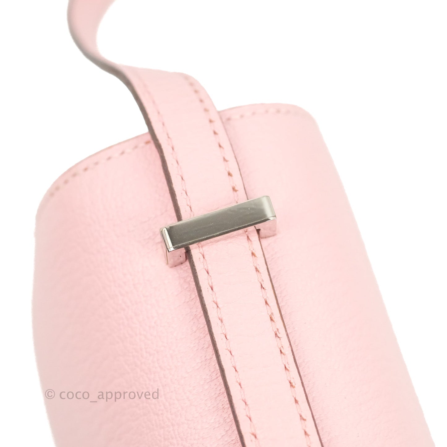 Hermès Constance III Mini 18cm Sakura Chevre Mysore Palladium Hardware