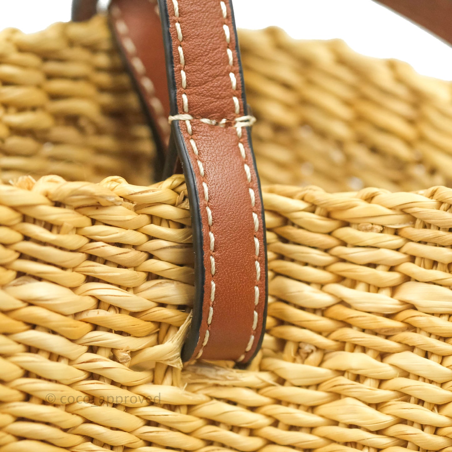 Loewe x Paula’s Ibiza Raffia Shell Basket Bag