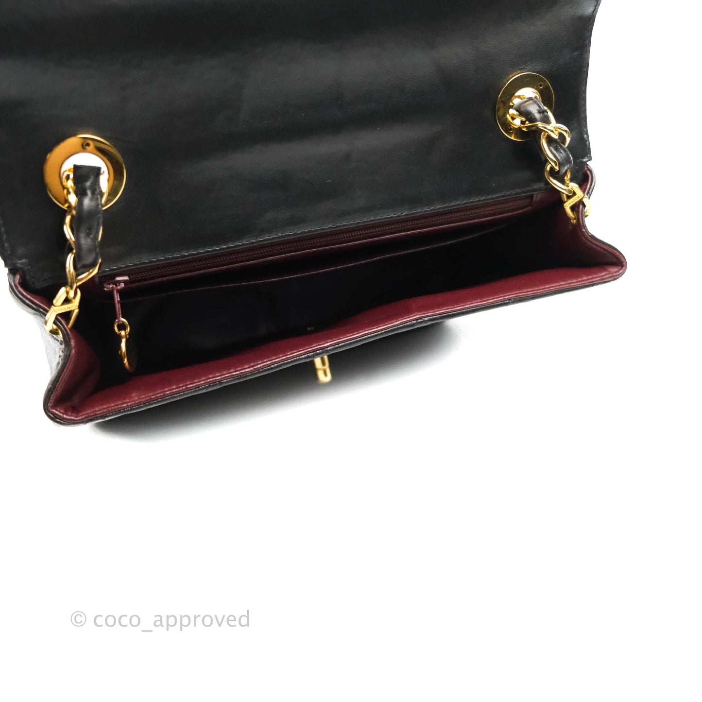 Chanel Quilted XL Vintage Black Lambskin Large 24K CC Bag