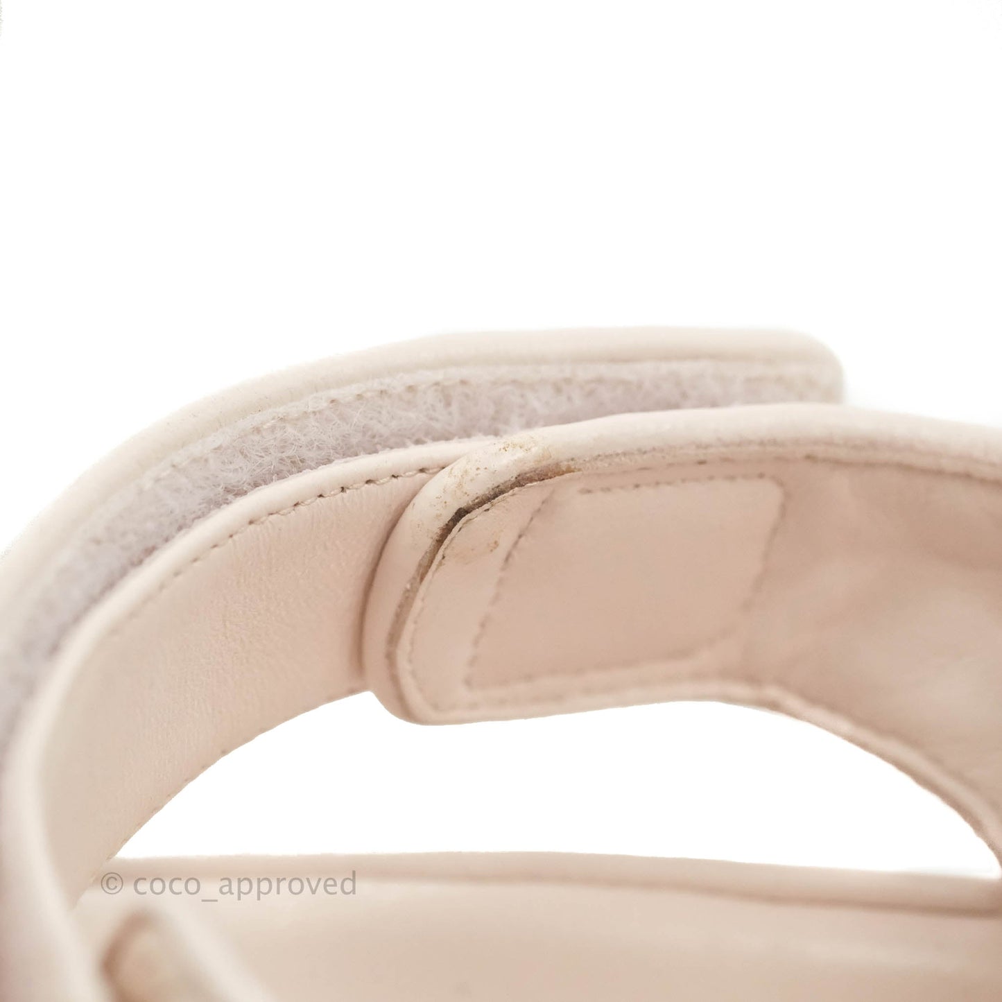 Chanel Dad Sandals Medallion Light Pink Size 37