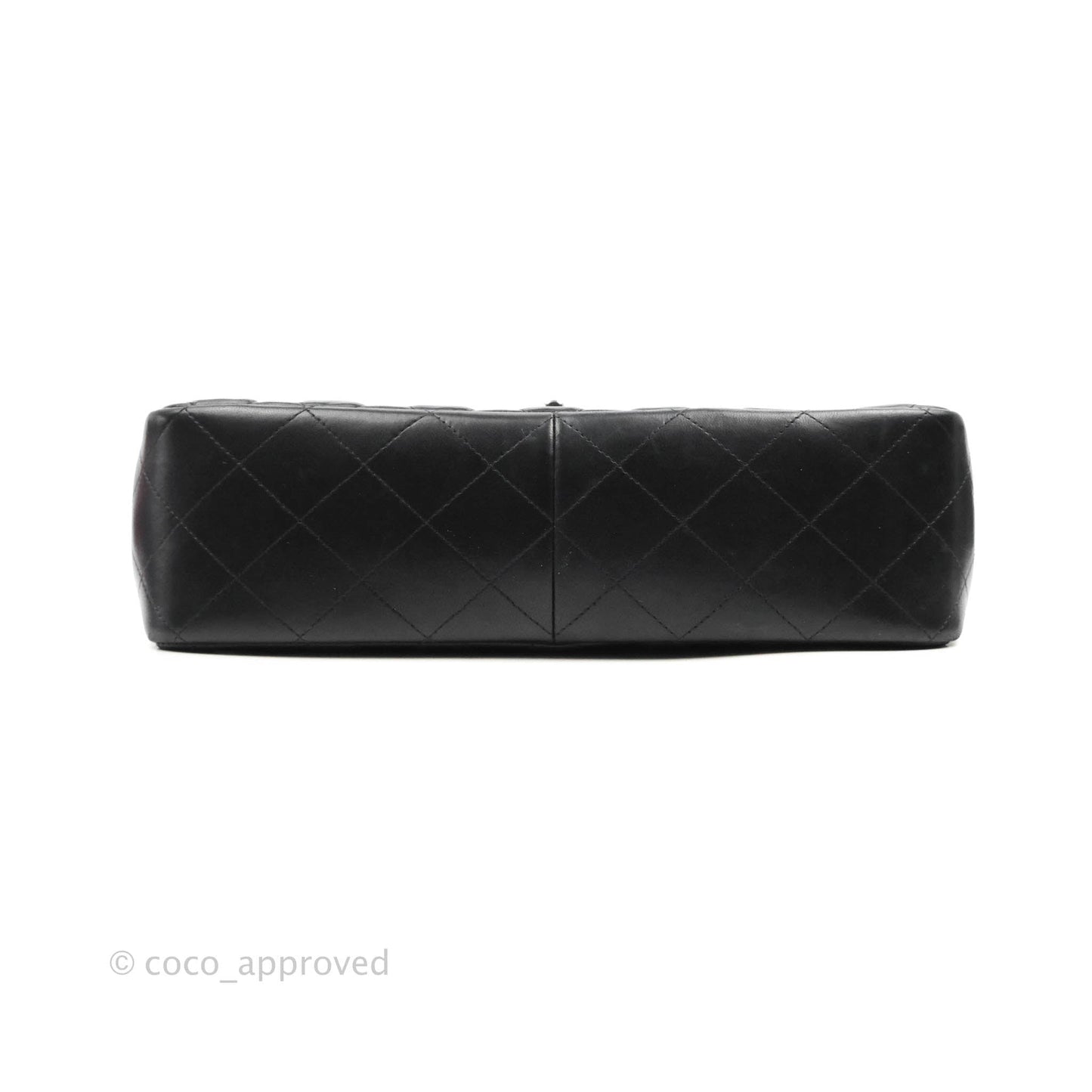 Chanel Jumbo Double Flap Black Lambskin Silver Hardware⁣⁣