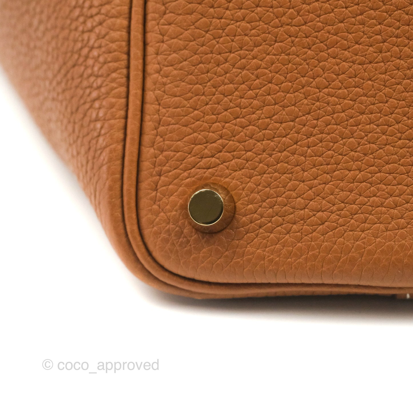 Hermès Picotin Lock 18 PM Gold Clemence Gold Hardware