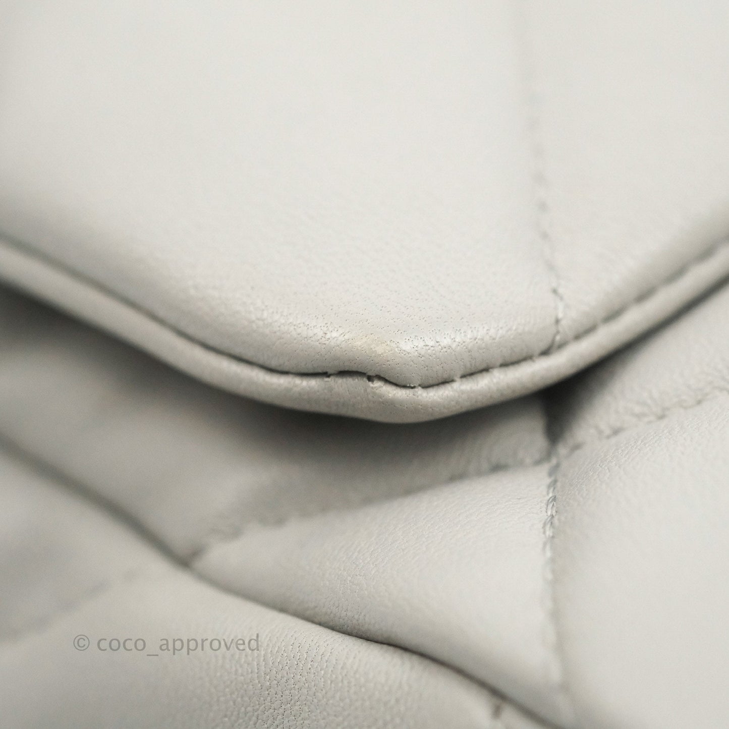 Chanel 19 Small Grey Mixed Hardware 21A