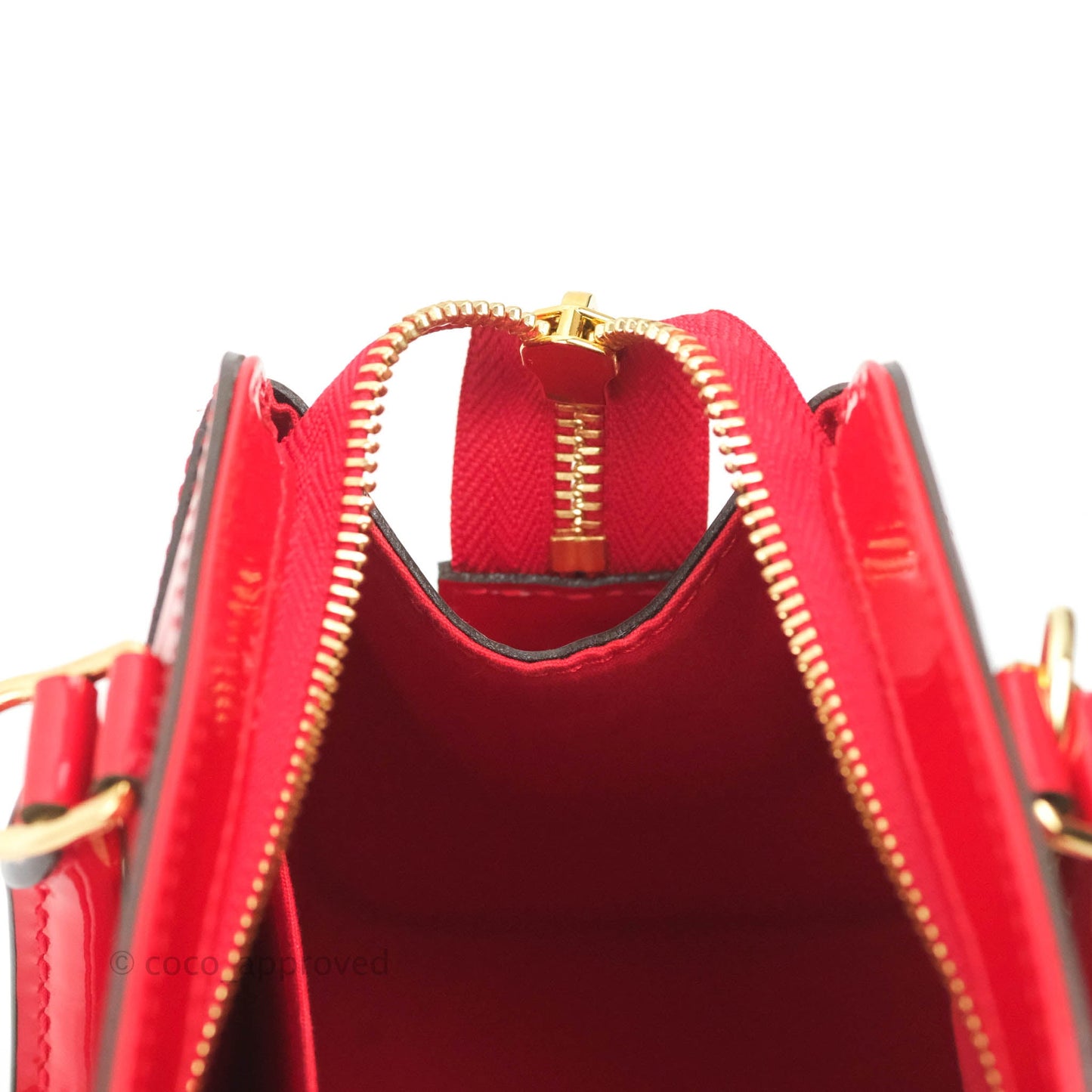 Louis Vuitton Vernis Brea PM NM Cerise
