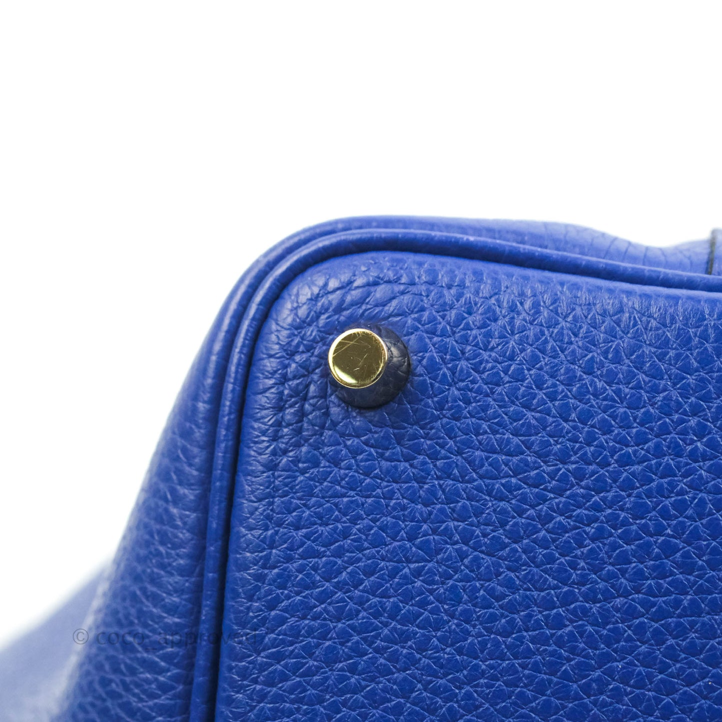 Hermès Picotin Lock 18 PM Bleu Clemence Gold Hardware