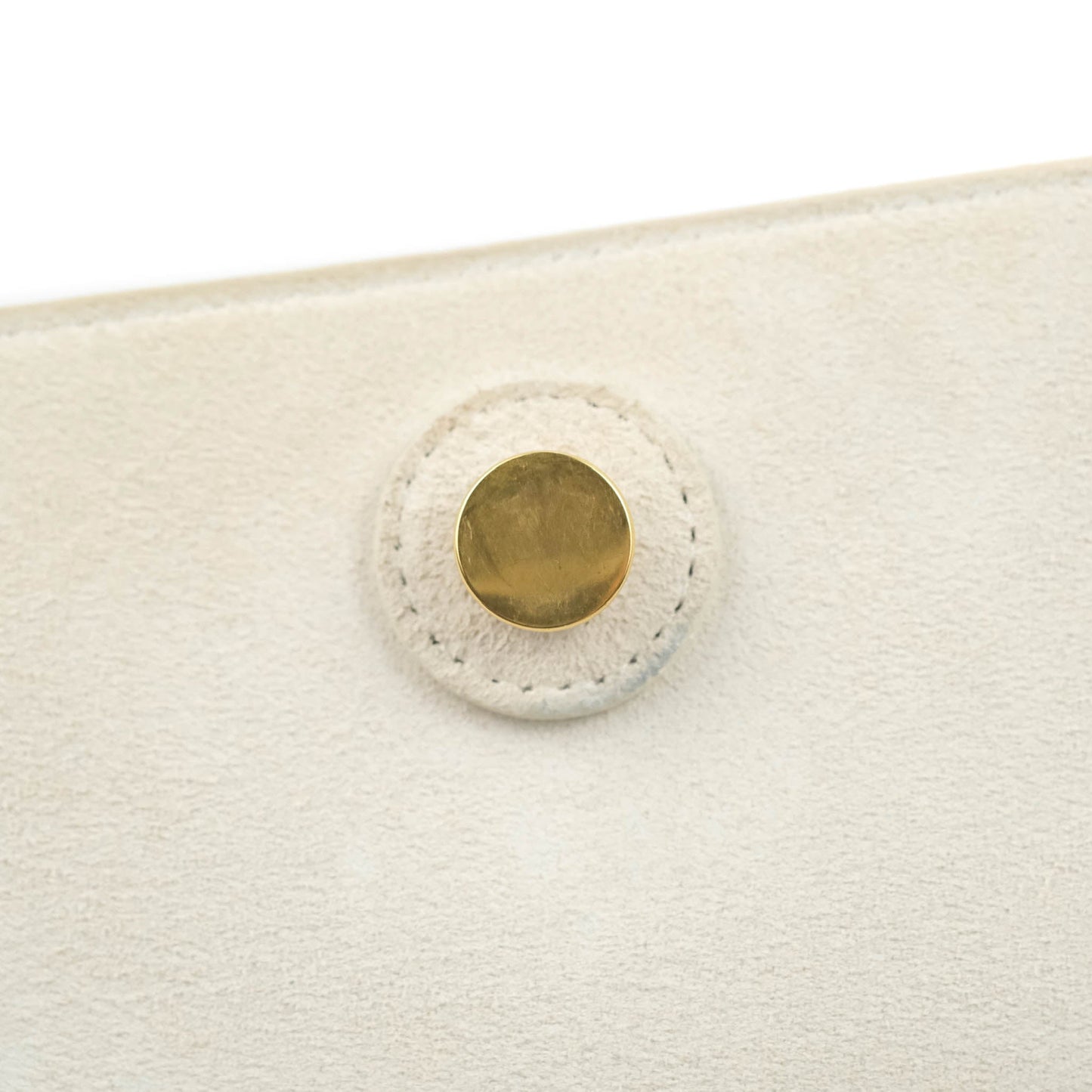 Celine Mini Belt Bag White Grained Calfskin Gold Hardware