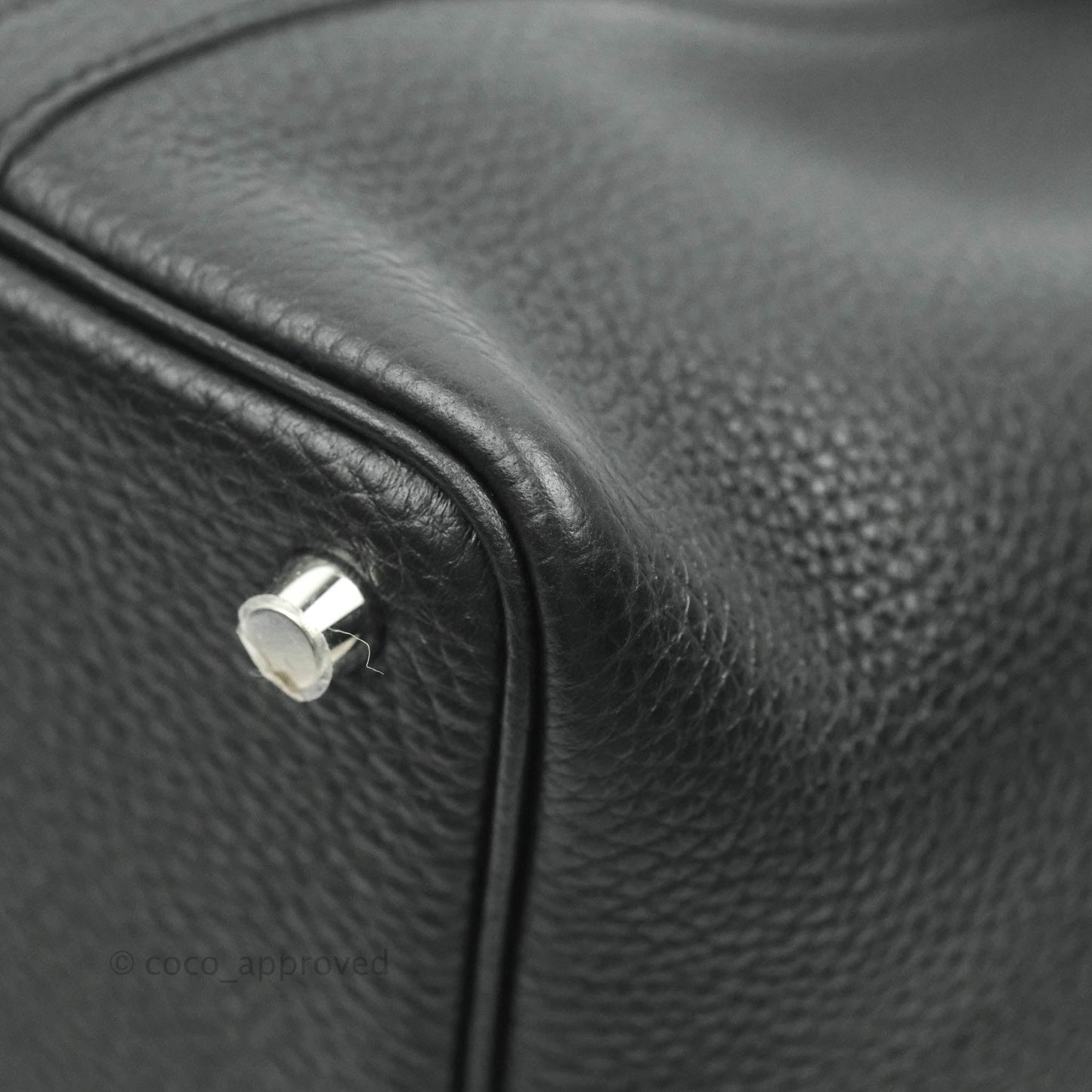 Hermès Taurillon Clemence Picotin Lock 18 PM Black Palladium Hardware