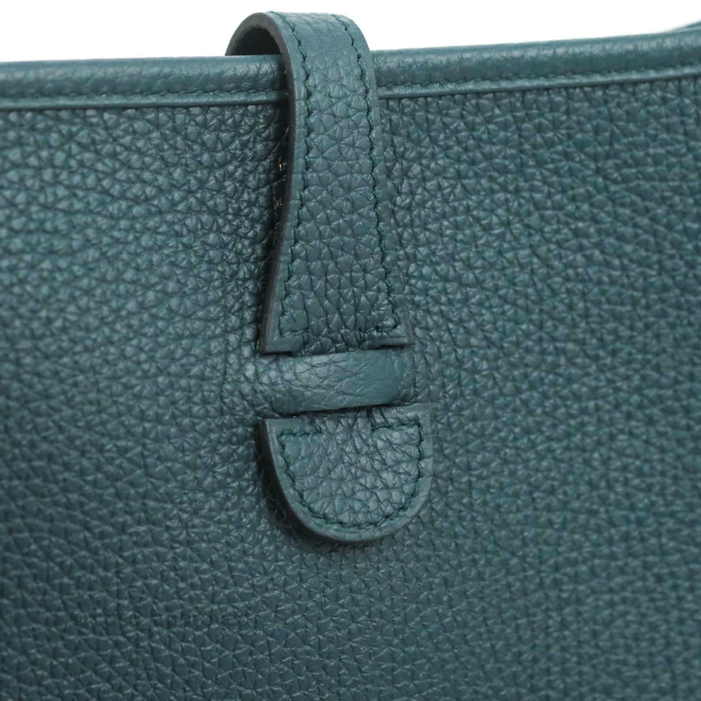 Hermès Evelyne 29 Taurillon Clemence Vert Cypress Gold Hardware