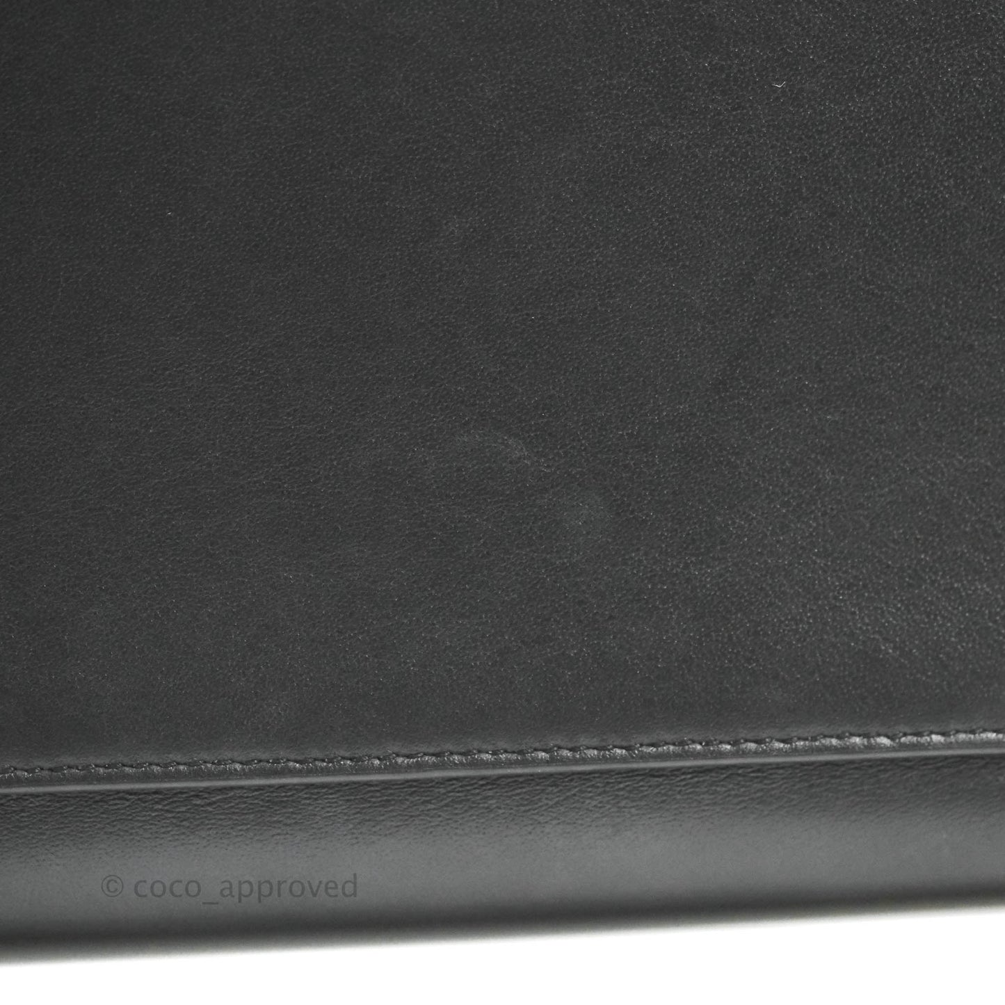 Saint Laurent Larger Jane Bag Black Silver Hardware