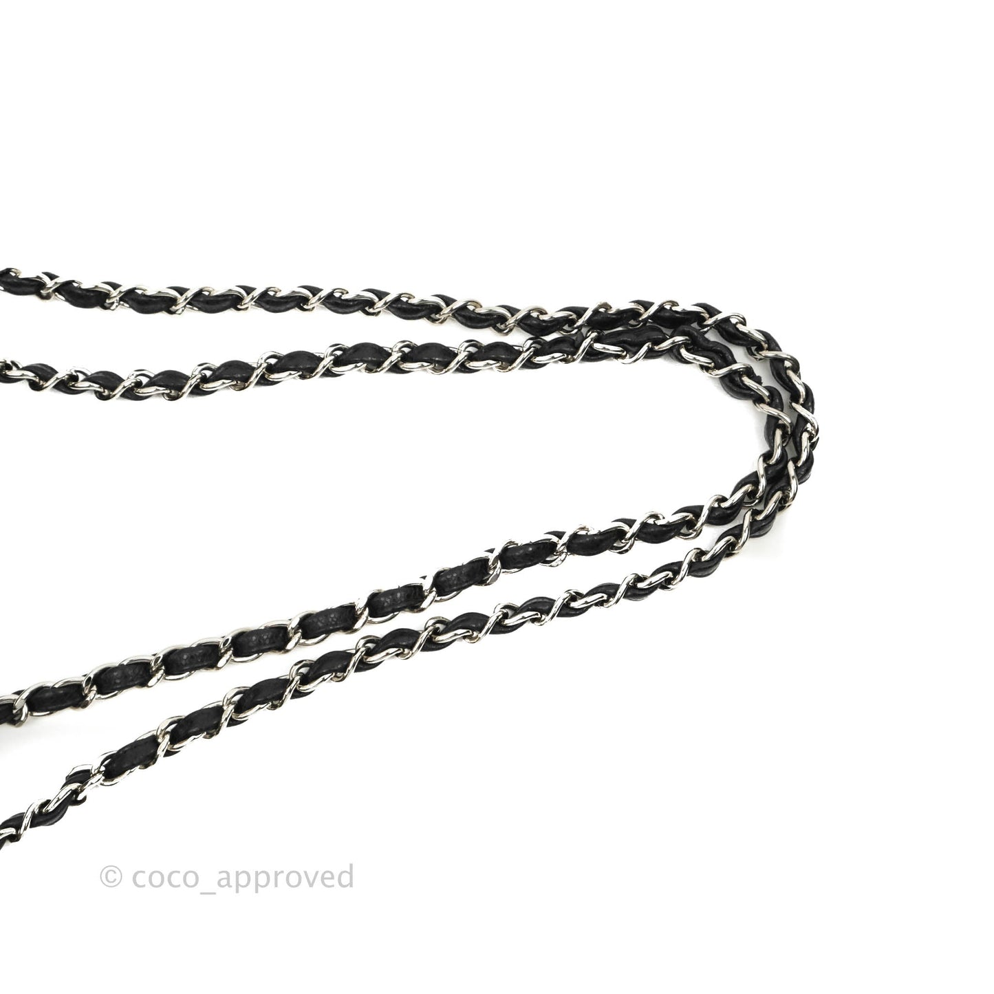 Chanel Jumbo Single Flap Black Caviar Silver Hardware